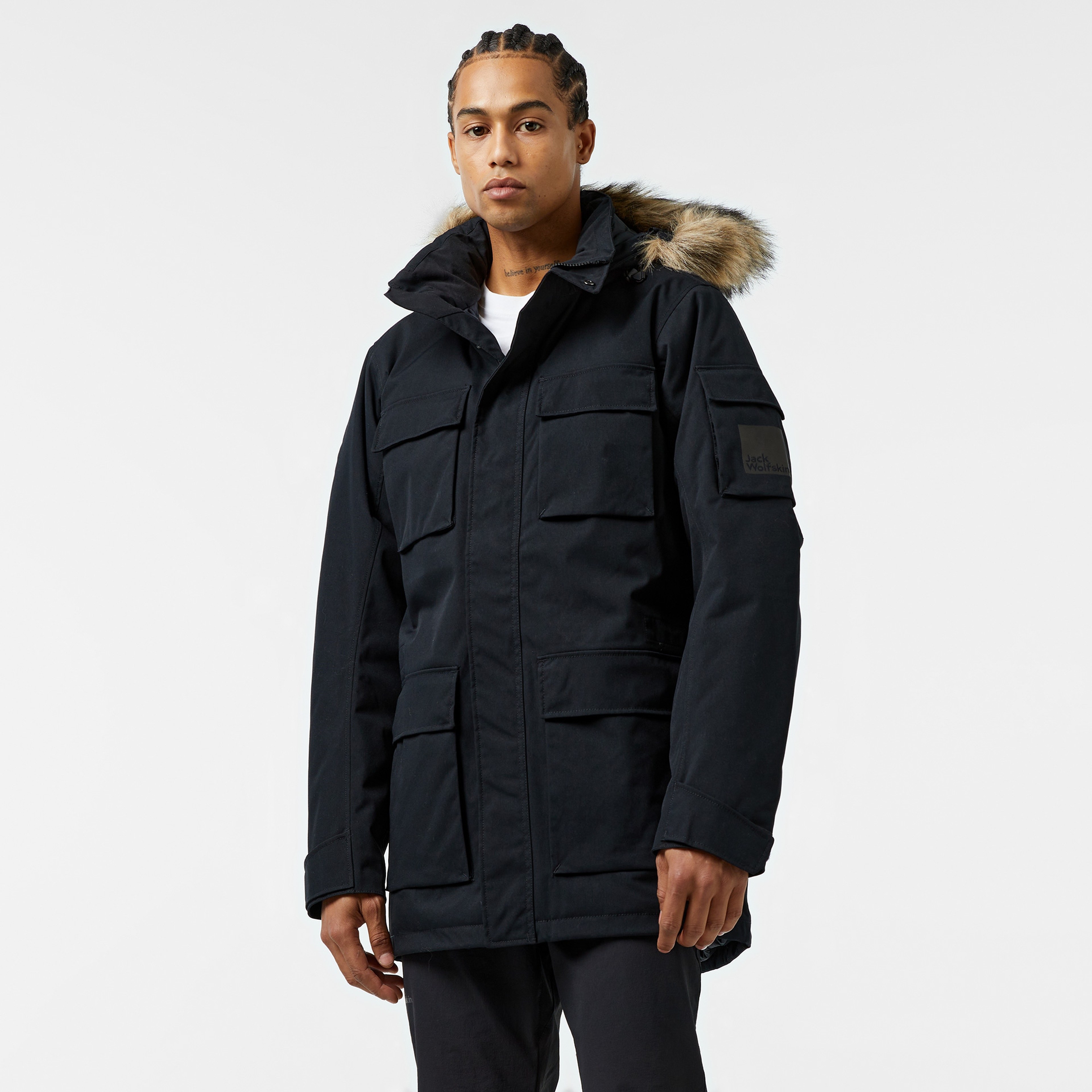 Jack Wolfskin Glacier Canyon Erkek Siyah Mont