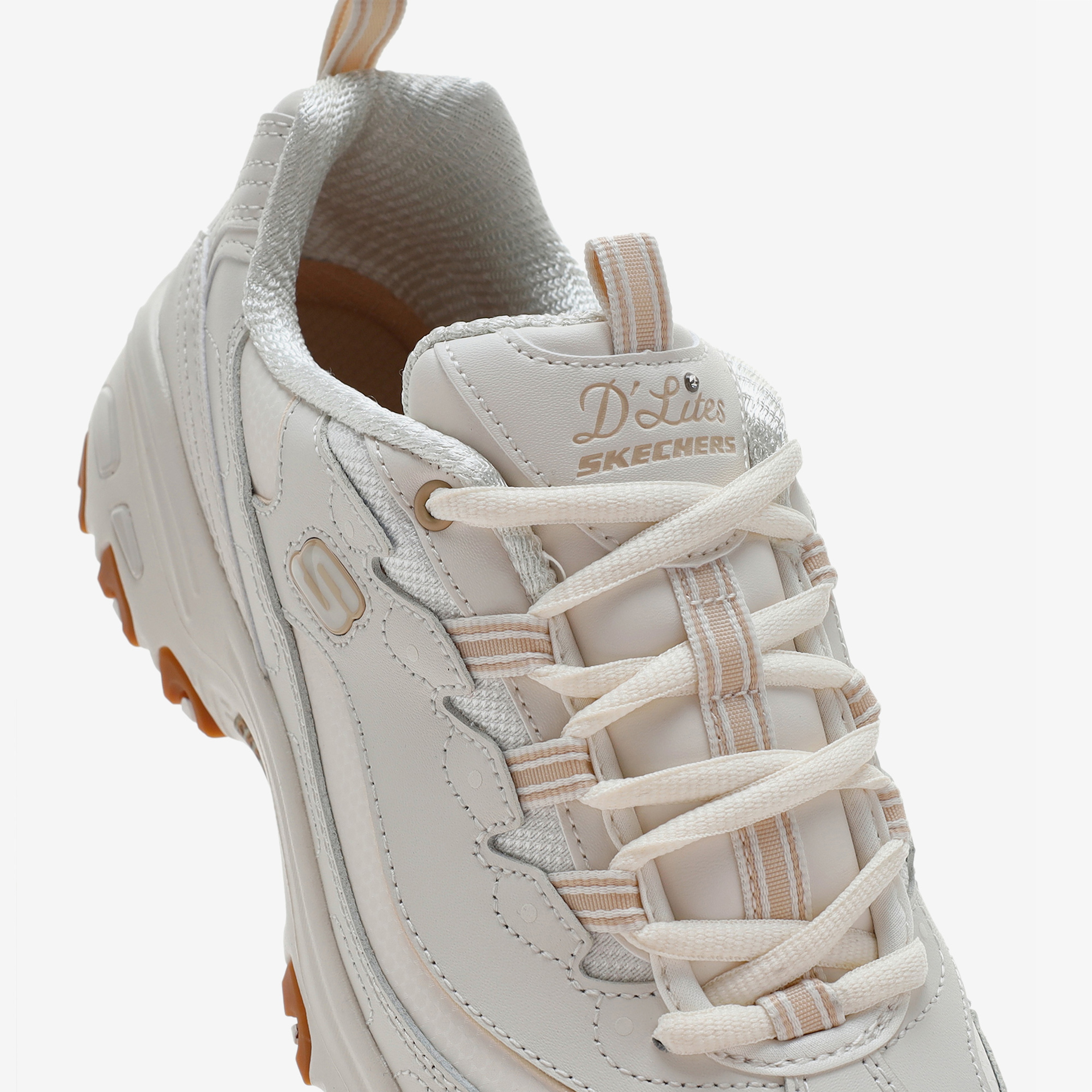 Skechers D'Lites Good Neutral Kadın Beyaz Spor Ayakkabı