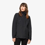 Jack Wolfskin Moonrise 3in1 Outdoor Kadın Siyah Mont