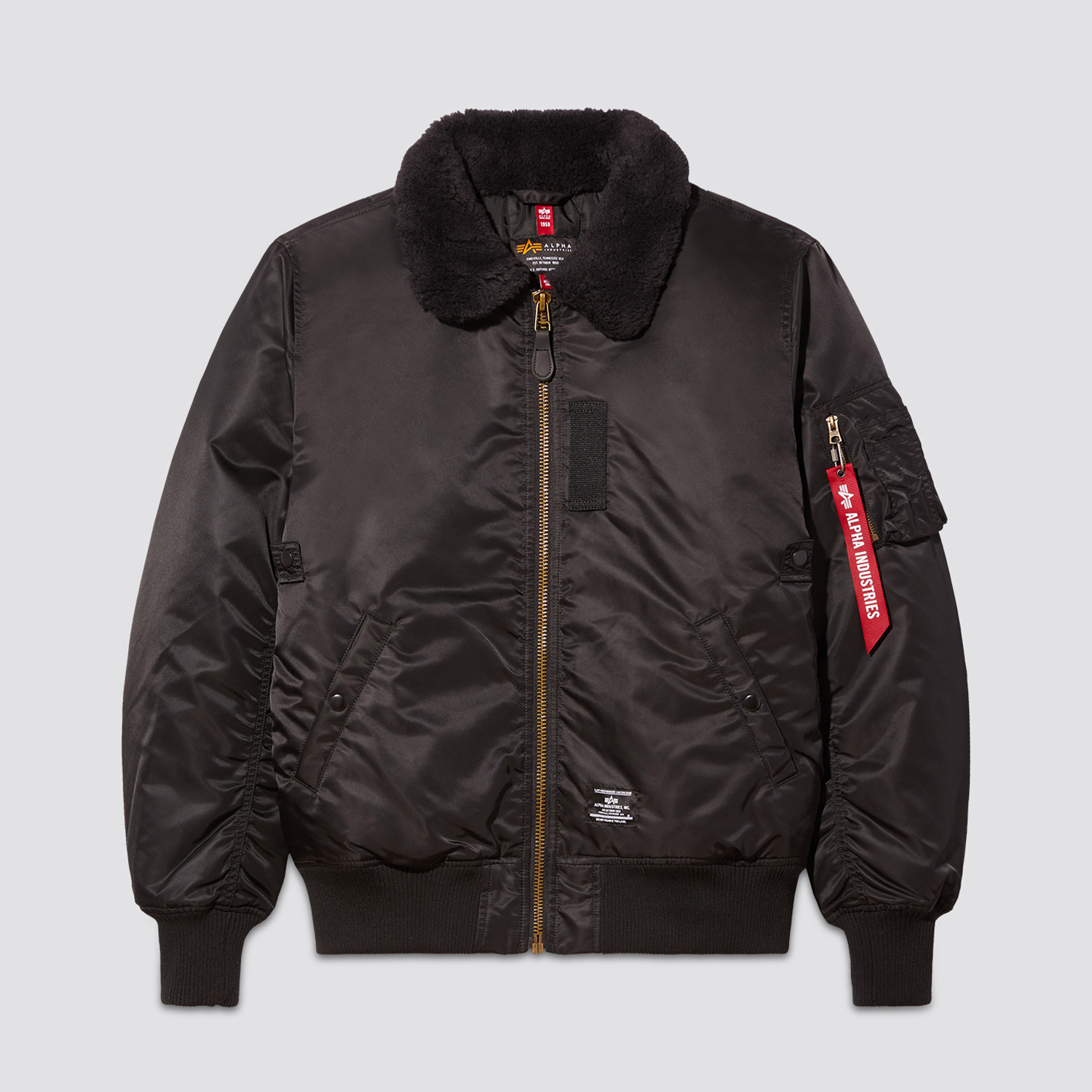Alpha Industries B-15 Mod Flight Erkek Siyah CeketLMJB52500C1