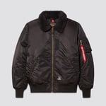 Alpha Industries B-15 Mod Flight Erkek Siyah Ceket