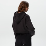 Dickies Oakport Cropped Kadın Siyah Hoodie