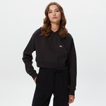 Dickies Oakport Cropped Kadın Siyah Hoodie