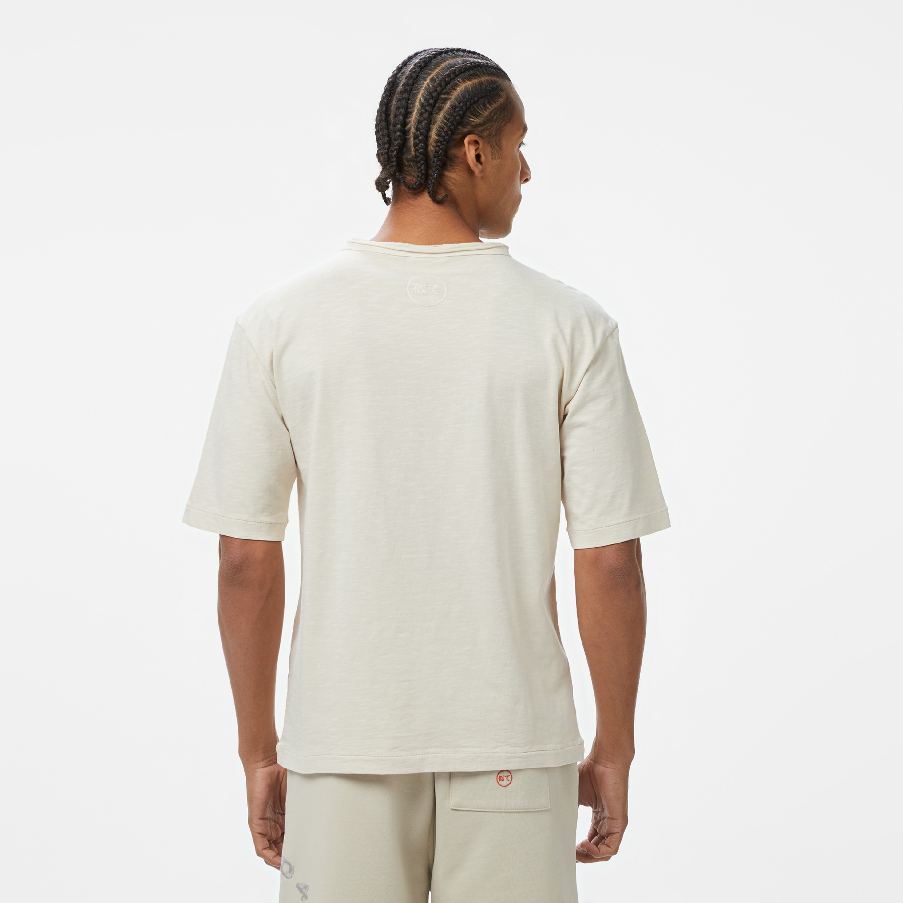 UNITED4 Erkek Krem T-Shirt