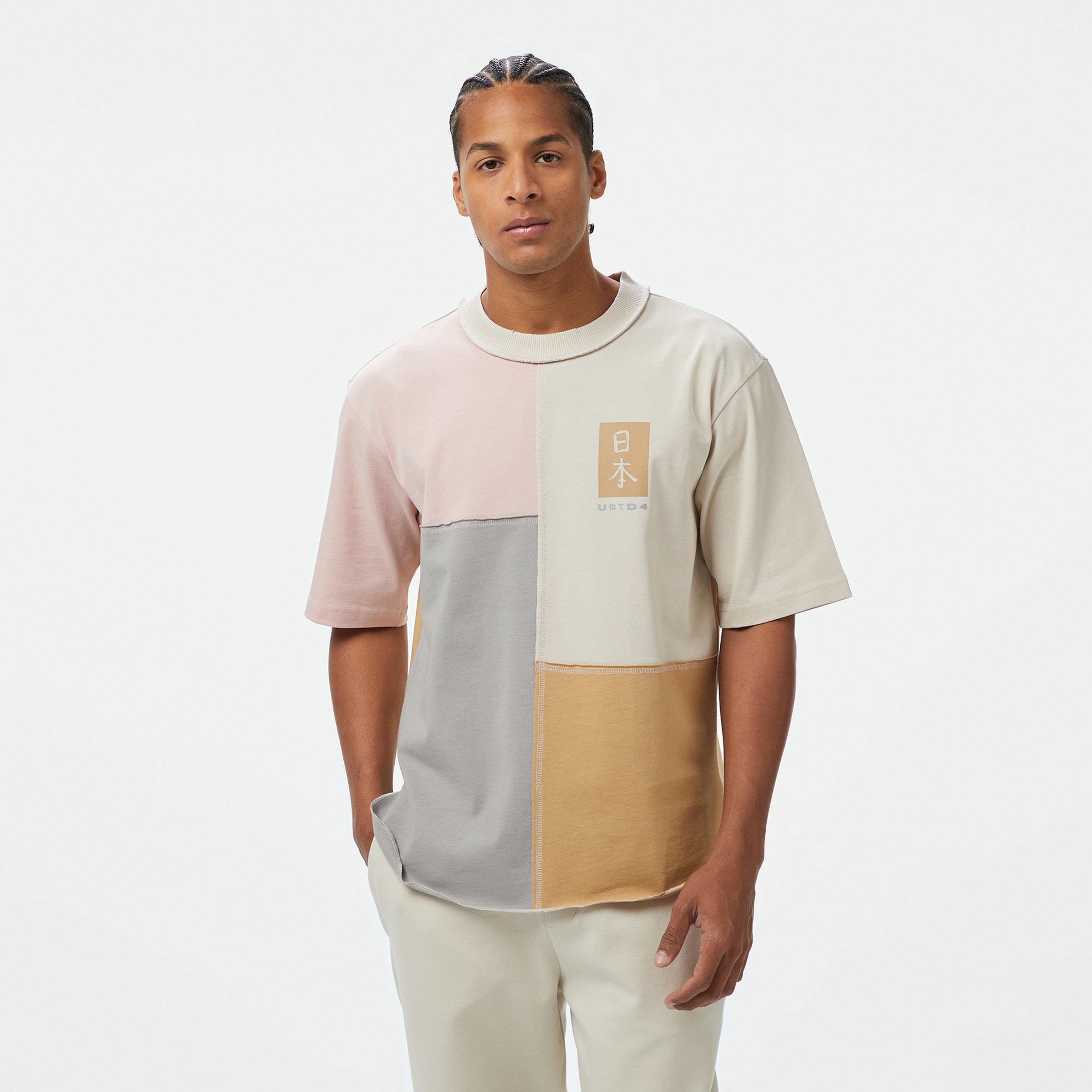 UNITED4 Erkek Renkli T-Shirt