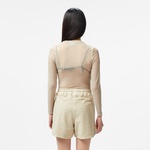 UNITED4 Kadın Gri Bodysuit