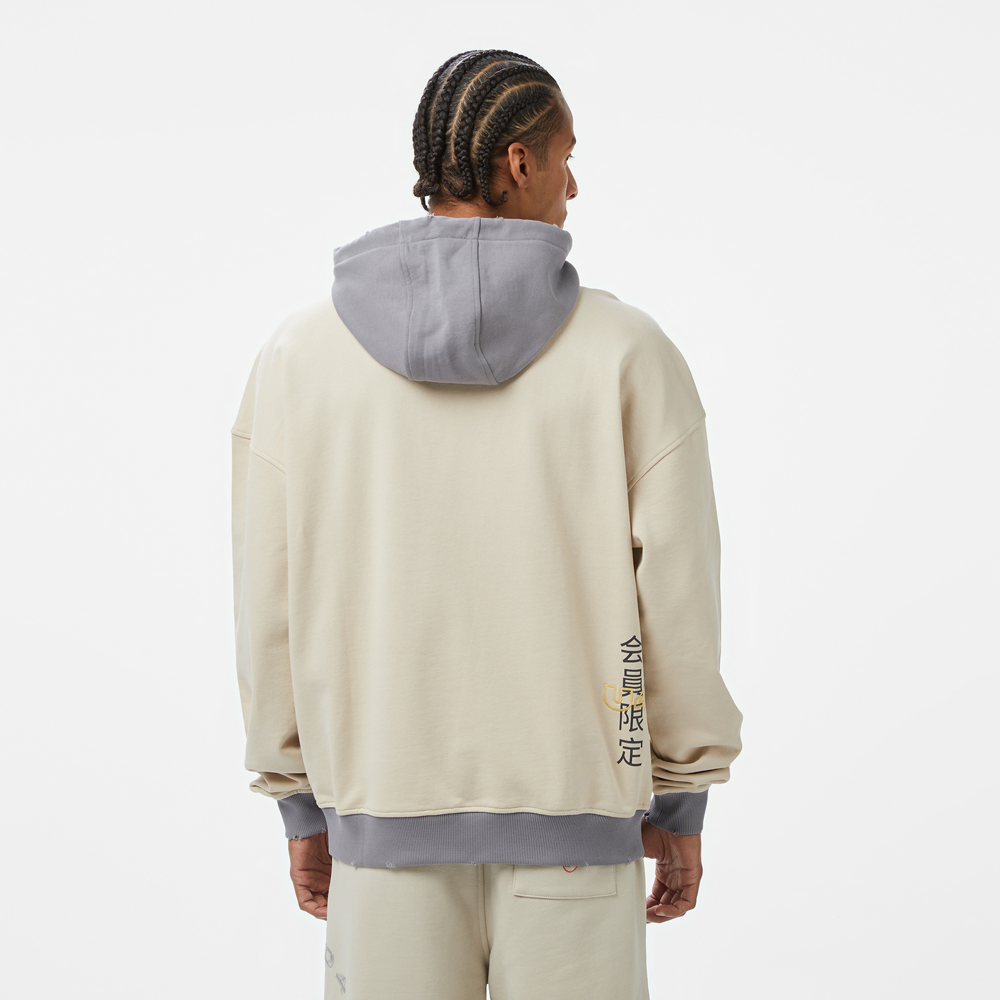 UNITED4 Erkek Krem Sweatshirt