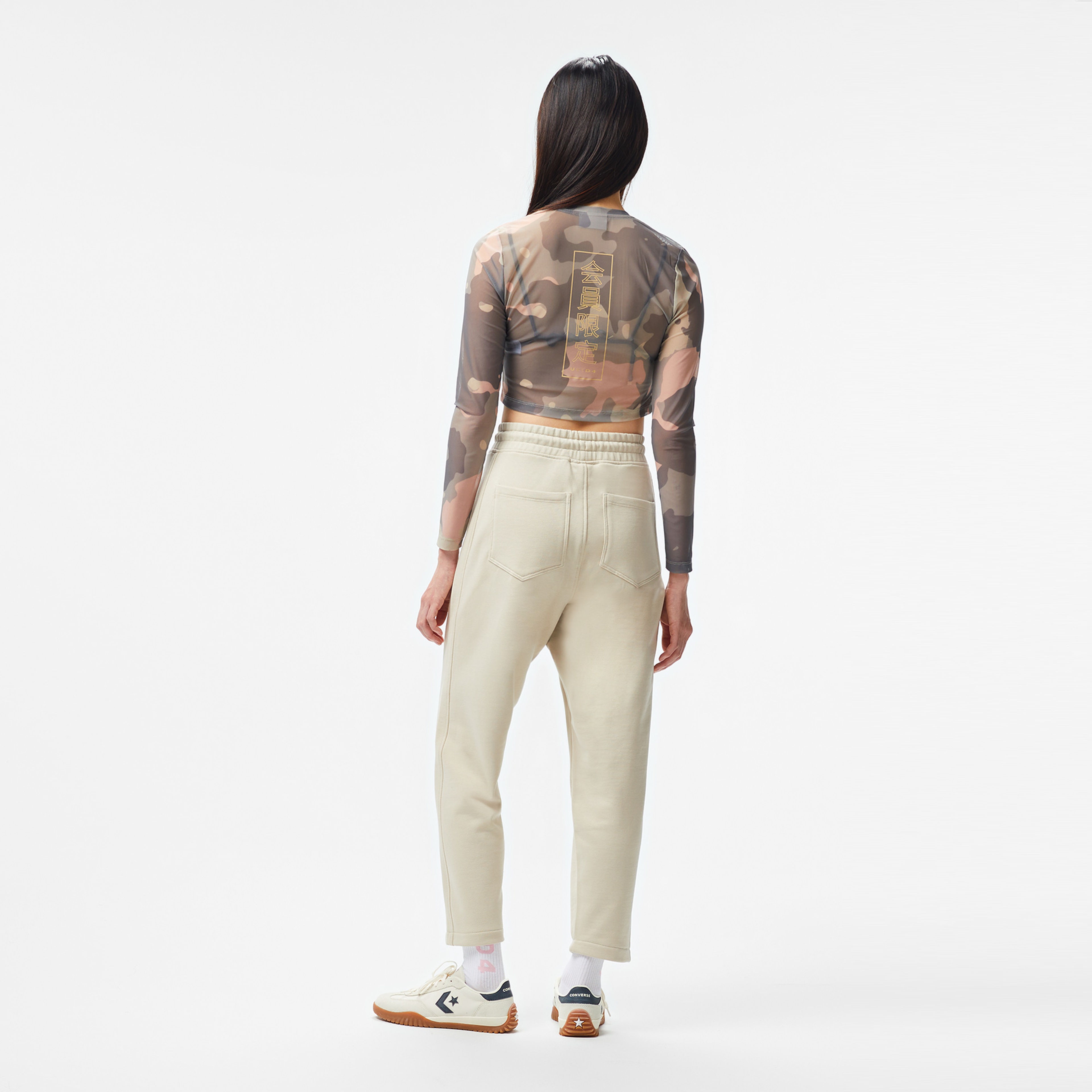 UNITED4 Kadın Krem Eşofman Altı