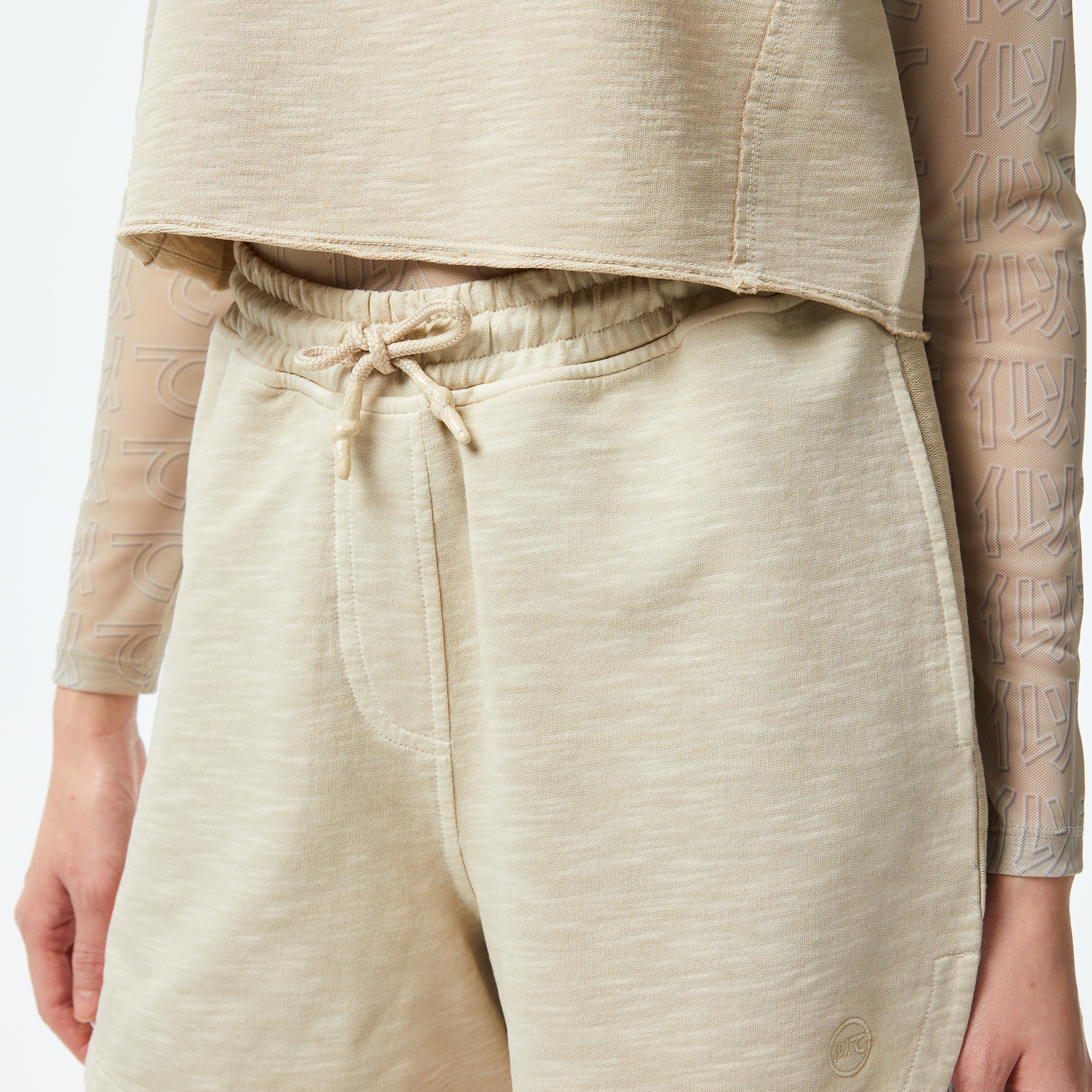 UNITED4 Kadın Krem Şort