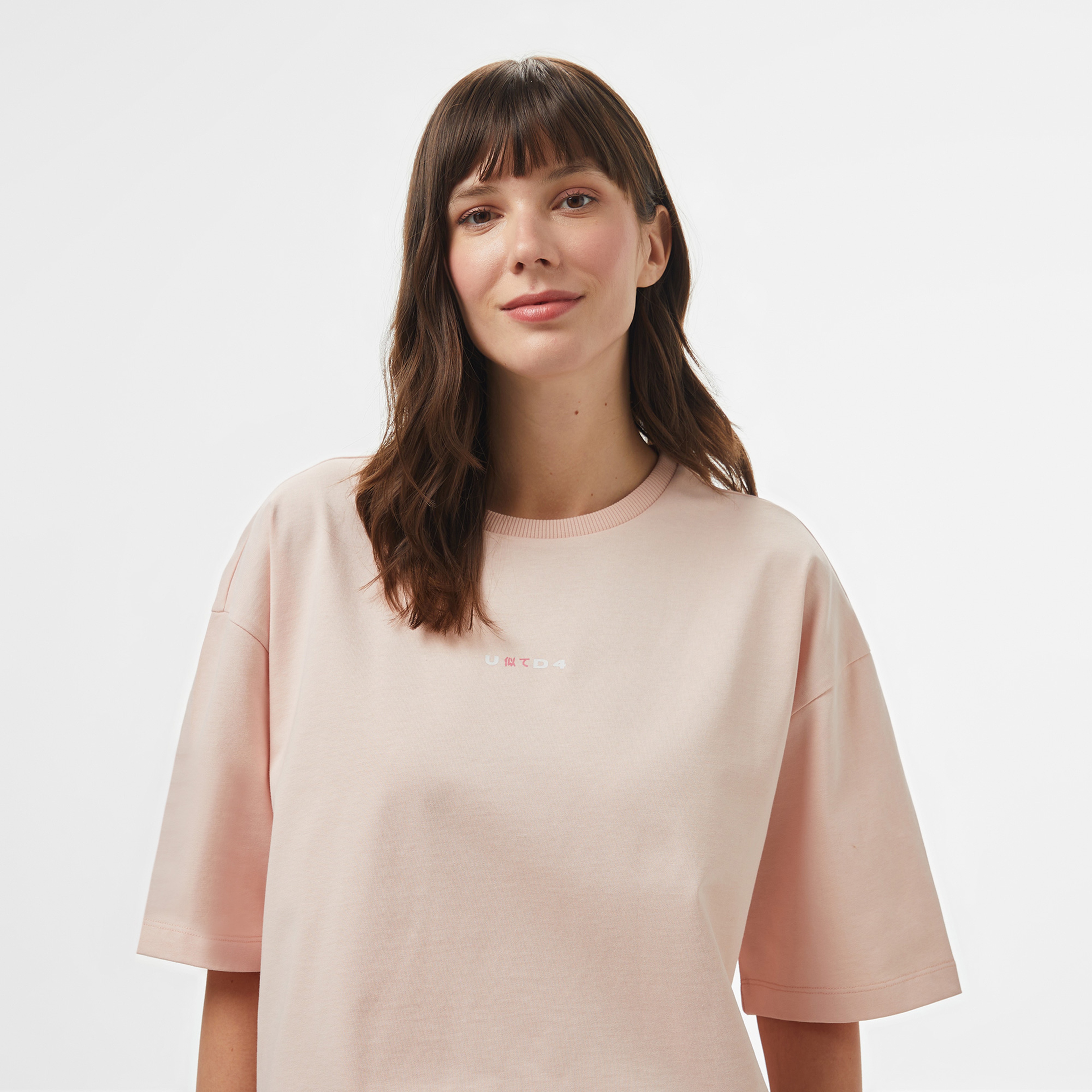 UNITED4 Kadın Pembe T-Shirt