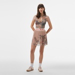 UNITED4 Kadın Pembe Bodysuit