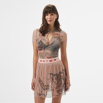 UNITED4 Kadın Pembe Bodysuit