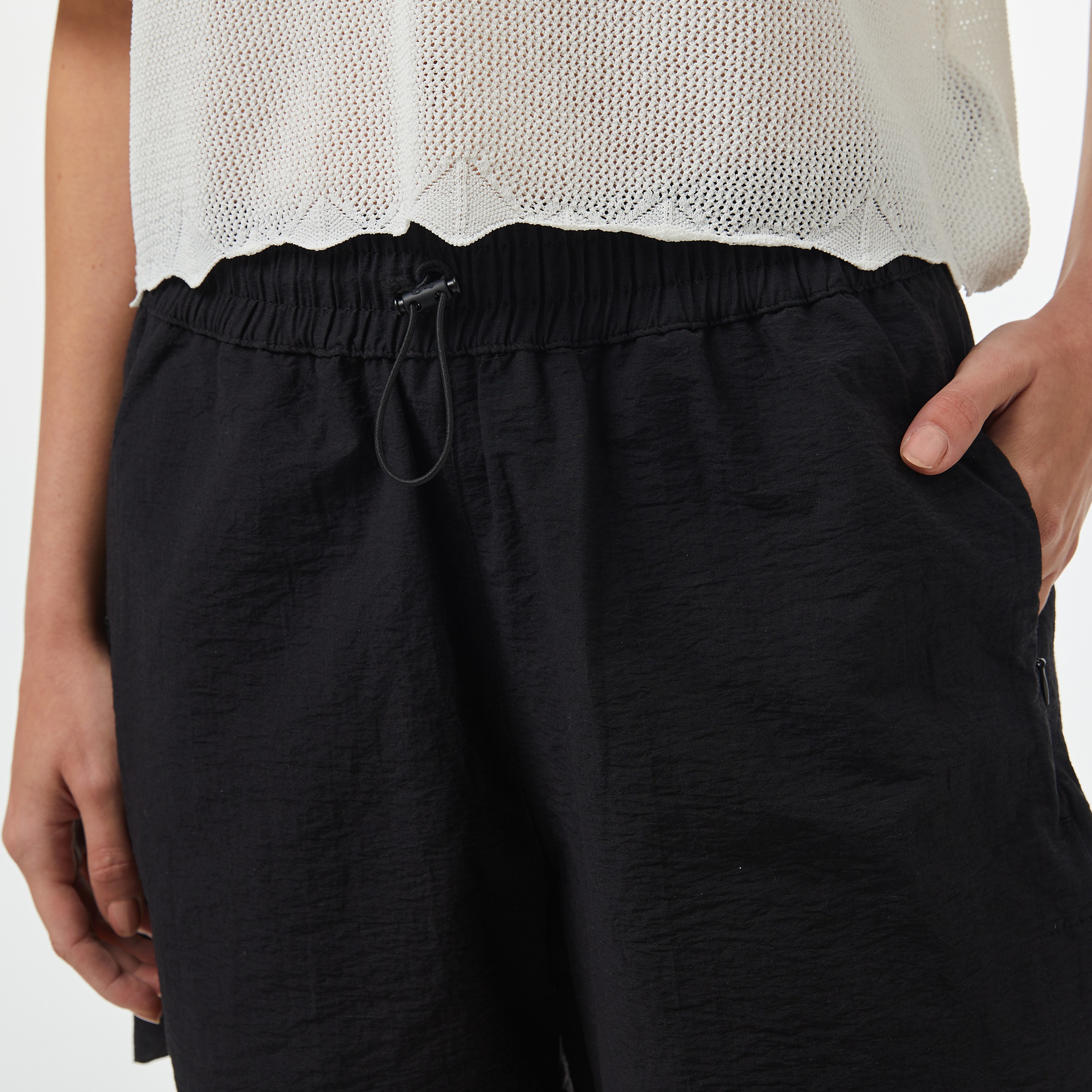 UNITED4 Kadın Siyah Şort