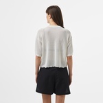 UNITED4 Kadın Beyaz Triko