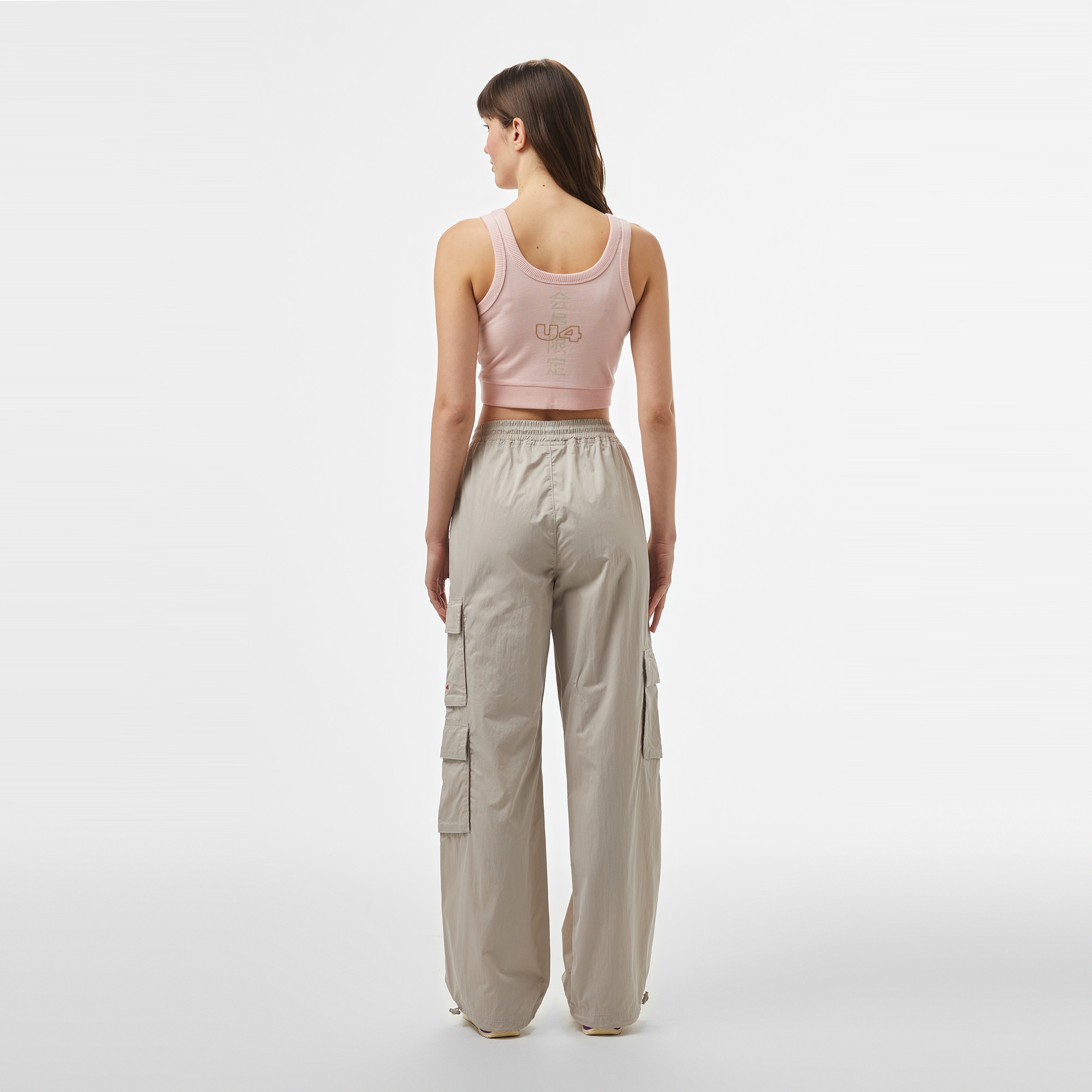 UNITED4 Kadın Krem Pantolon