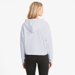 Puma Essentials Cropped Logo Rose Dust Kadın Beyaz Sweatshirt