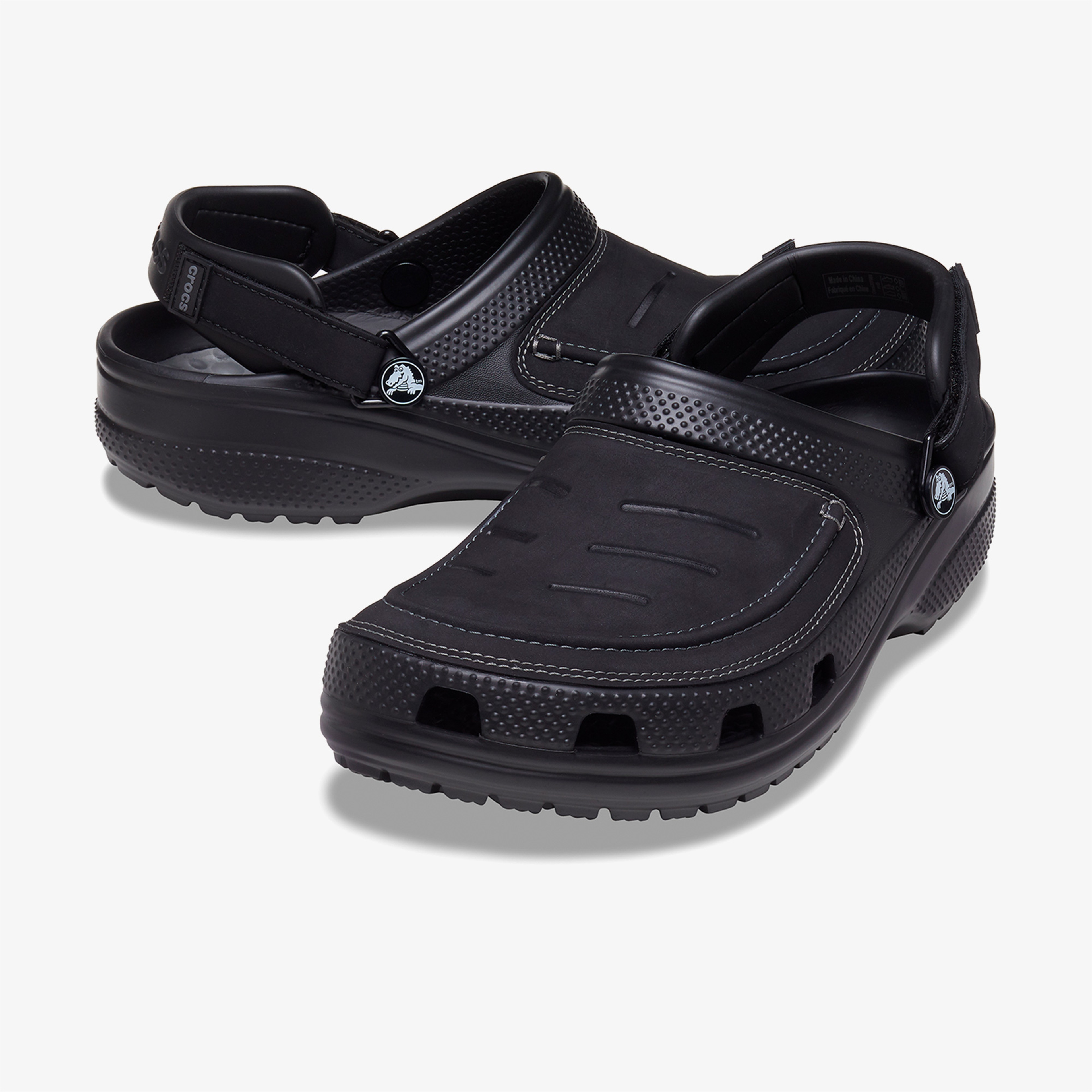Crocs Yukon Vista II LiteRide Erkek Siyah Terlik