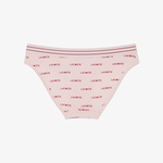 Kadın Baskılı Pembe Külot