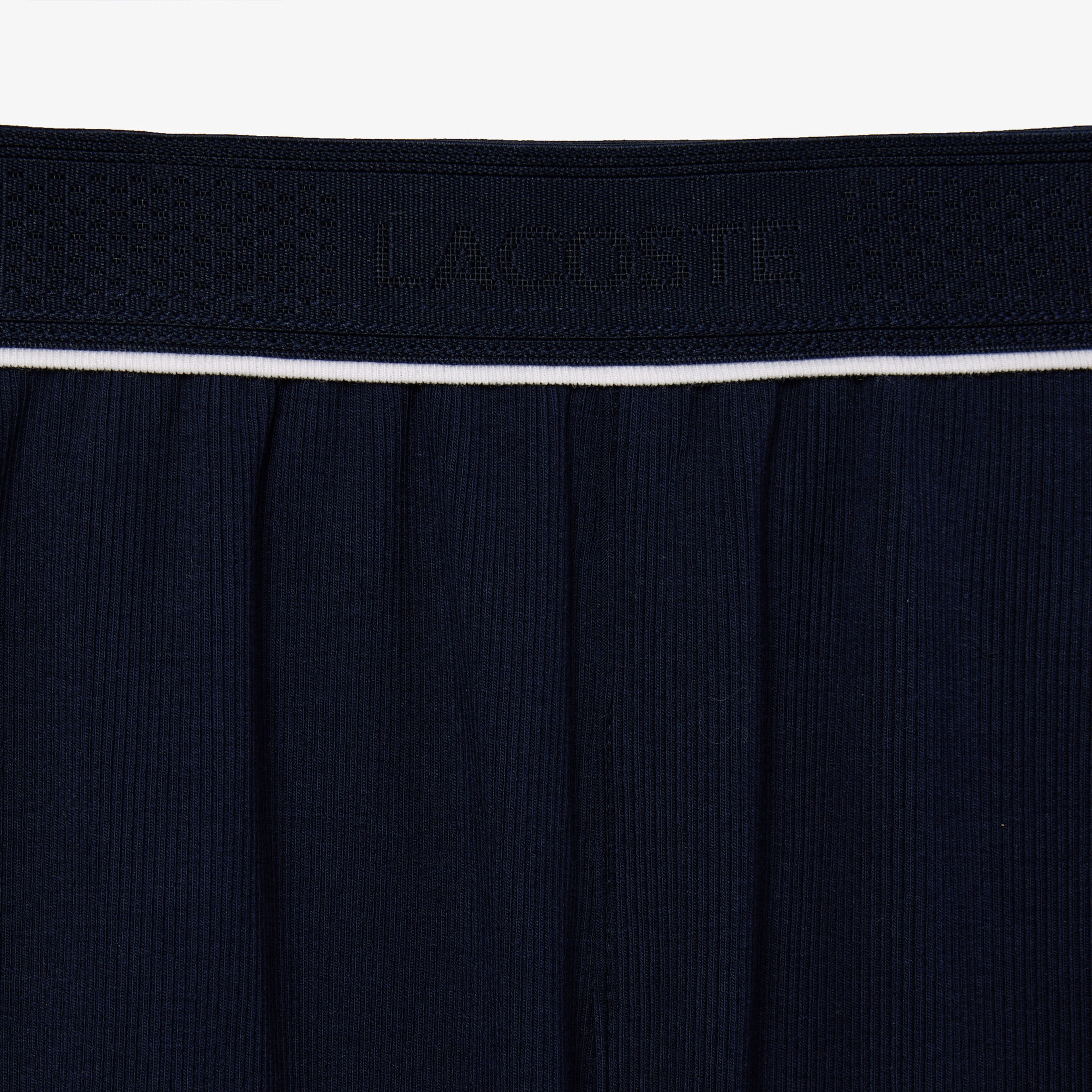 Kadın Kolsuz Bisiklet Yaka Lacivert Pijama Takımı