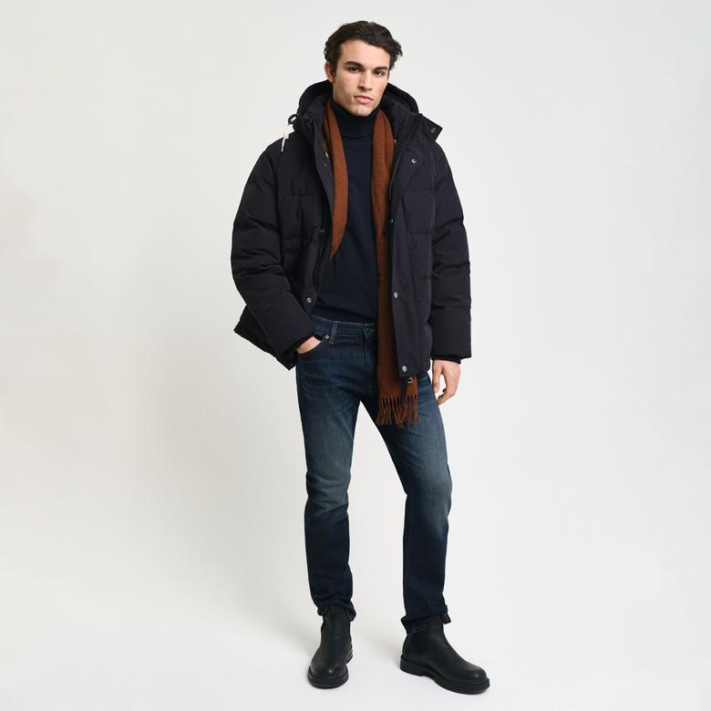 GANT Erkek Lacivert Regular Fit Jean Pantolon