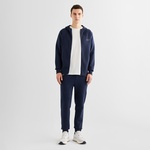 GANT Erkek Lacivert Relaxed Fit Kapüşonlu Logolu Sweatshirt