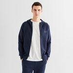 GANT Erkek Lacivert Relaxed Fit Kapüşonlu Logolu Sweatshirt