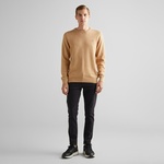 GANT Erkek Kahverengi Regular Fit Bisiklet Yaka Kazak