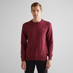 GANT Erkek Bordo Regular Fit Bisiklet Yaka Kazak