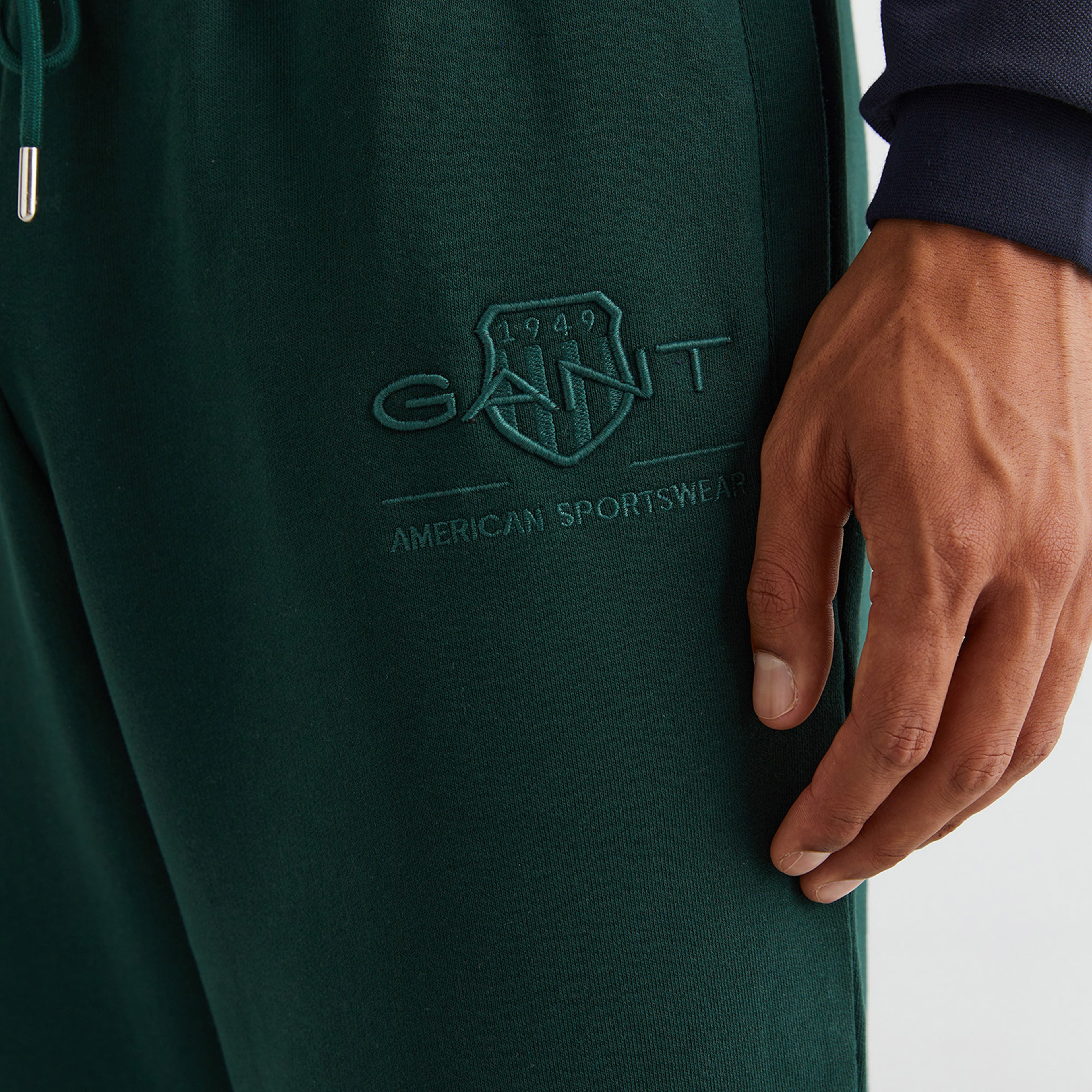 GANT Erkek Yeşil Regular Fit Eşofman Altı