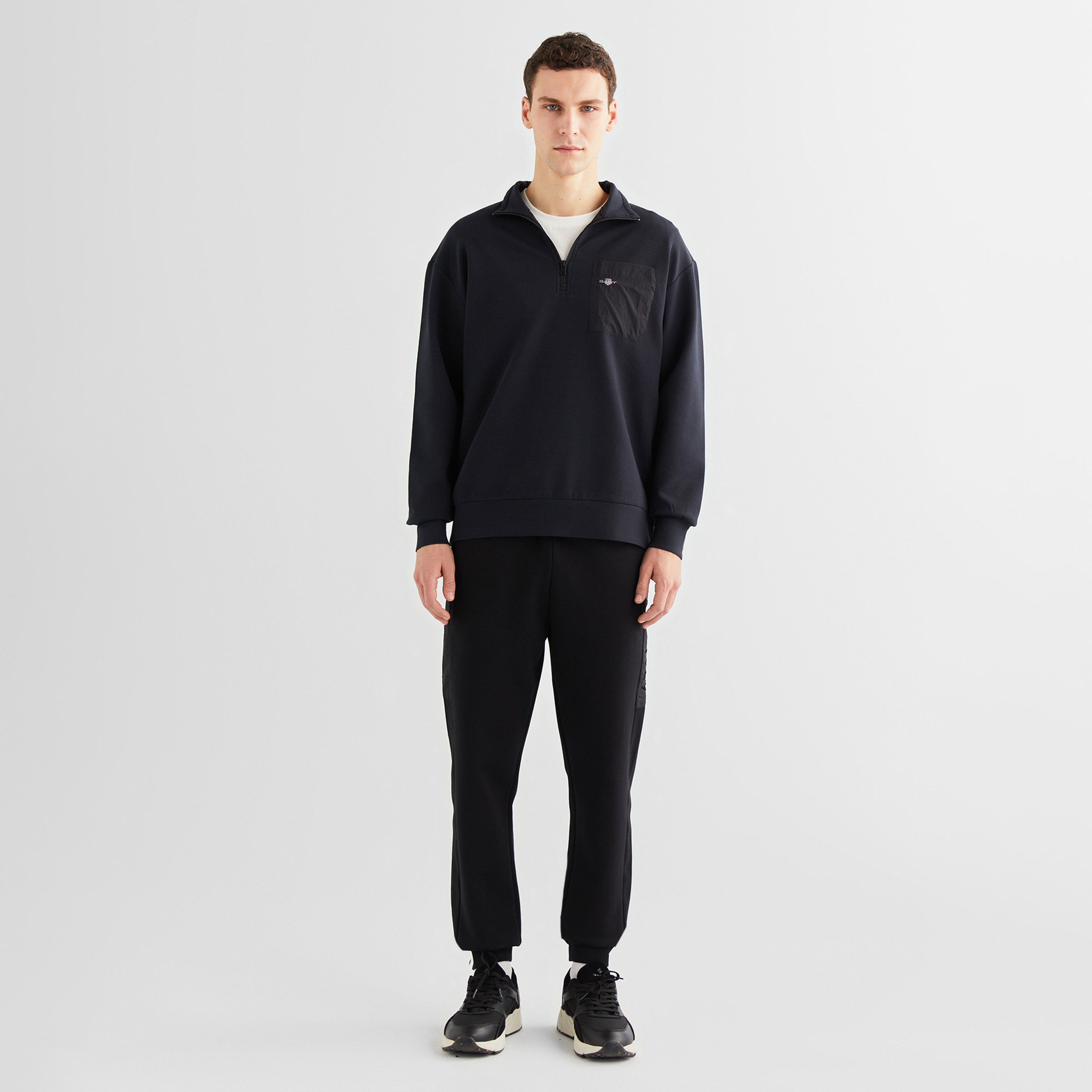 GANT Erkek Siyah Regular Fit Eşofman Altı