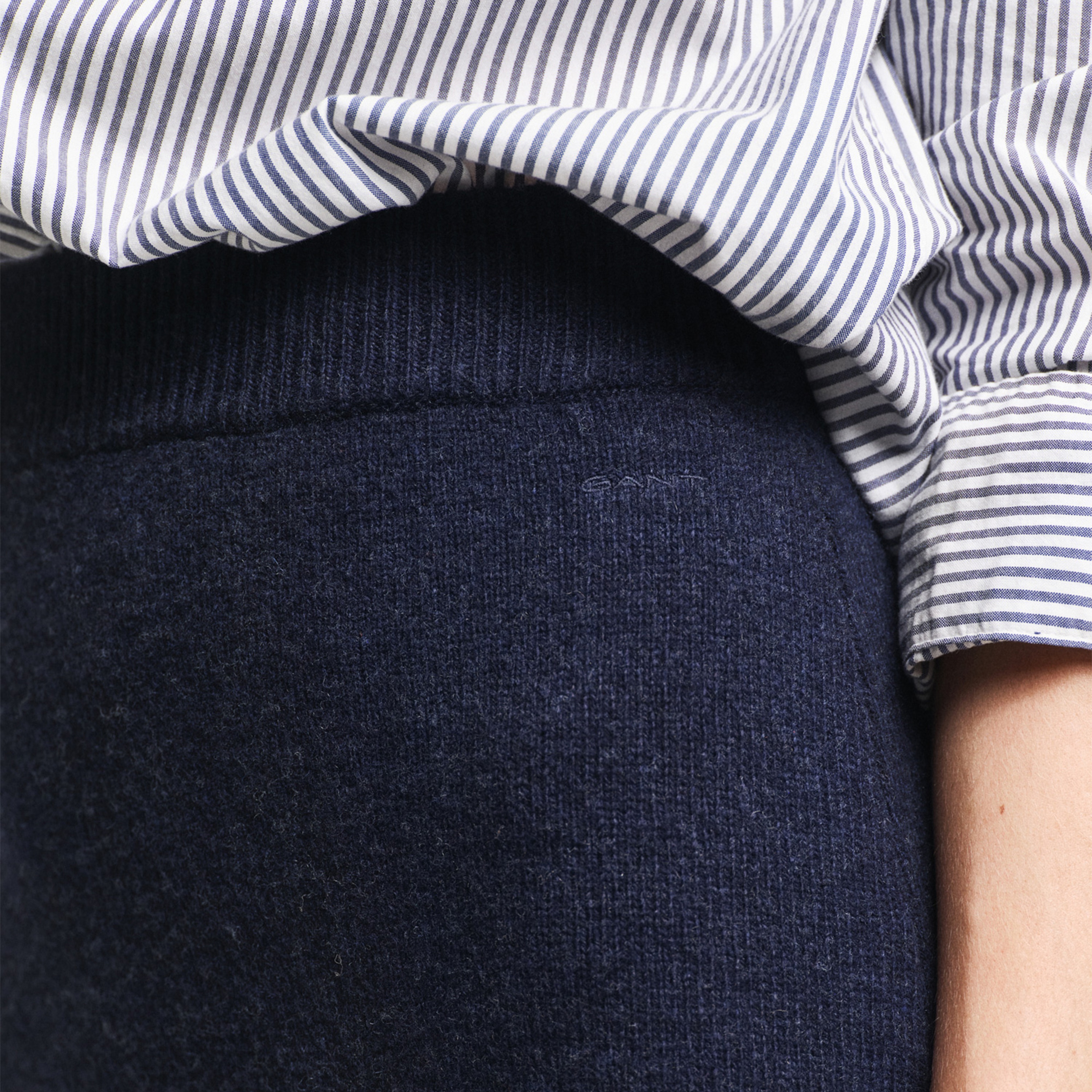 GANT Kadın Lacivert Slim Fit Etek