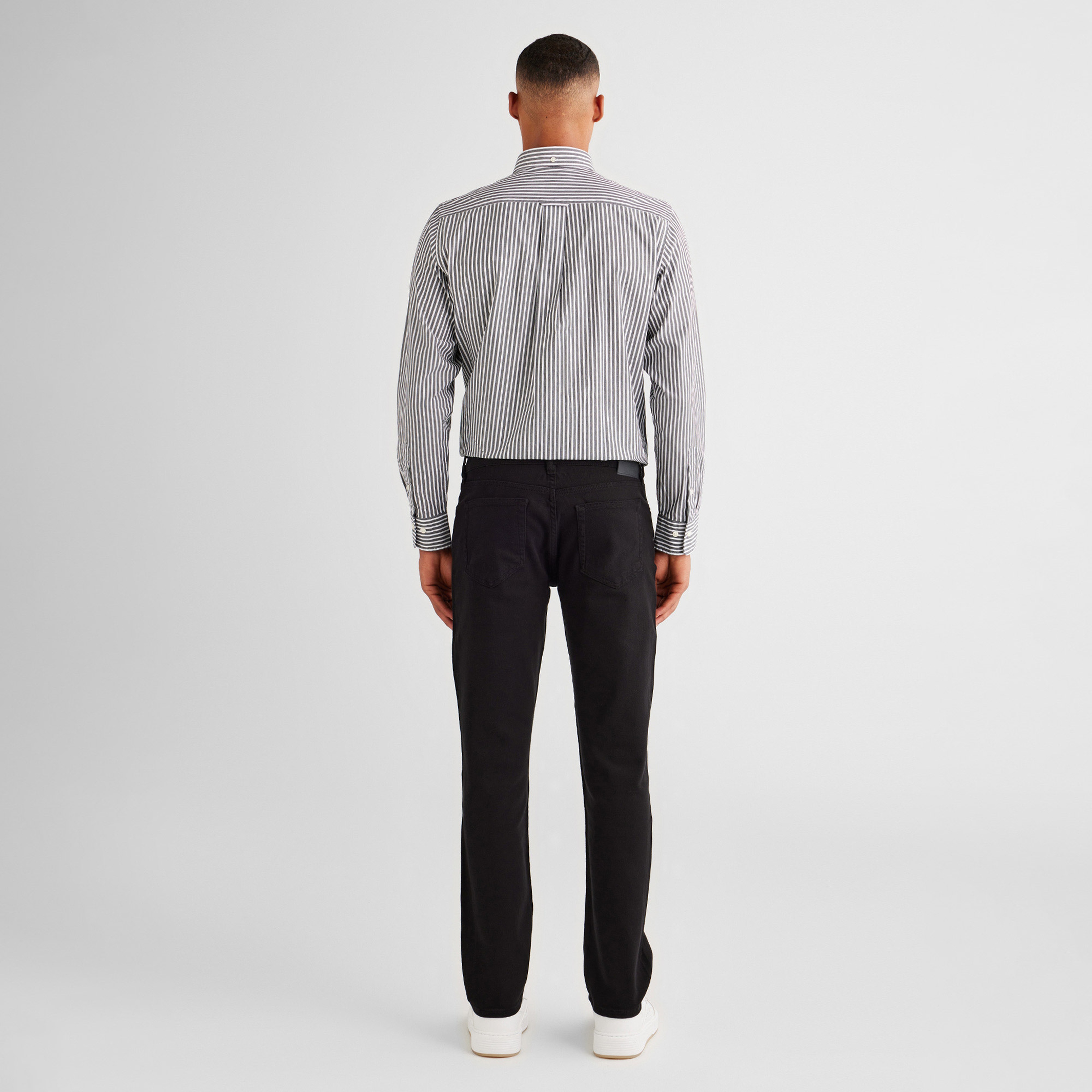 GANT Erkek Siyah Regular Fit Stay Black Jean