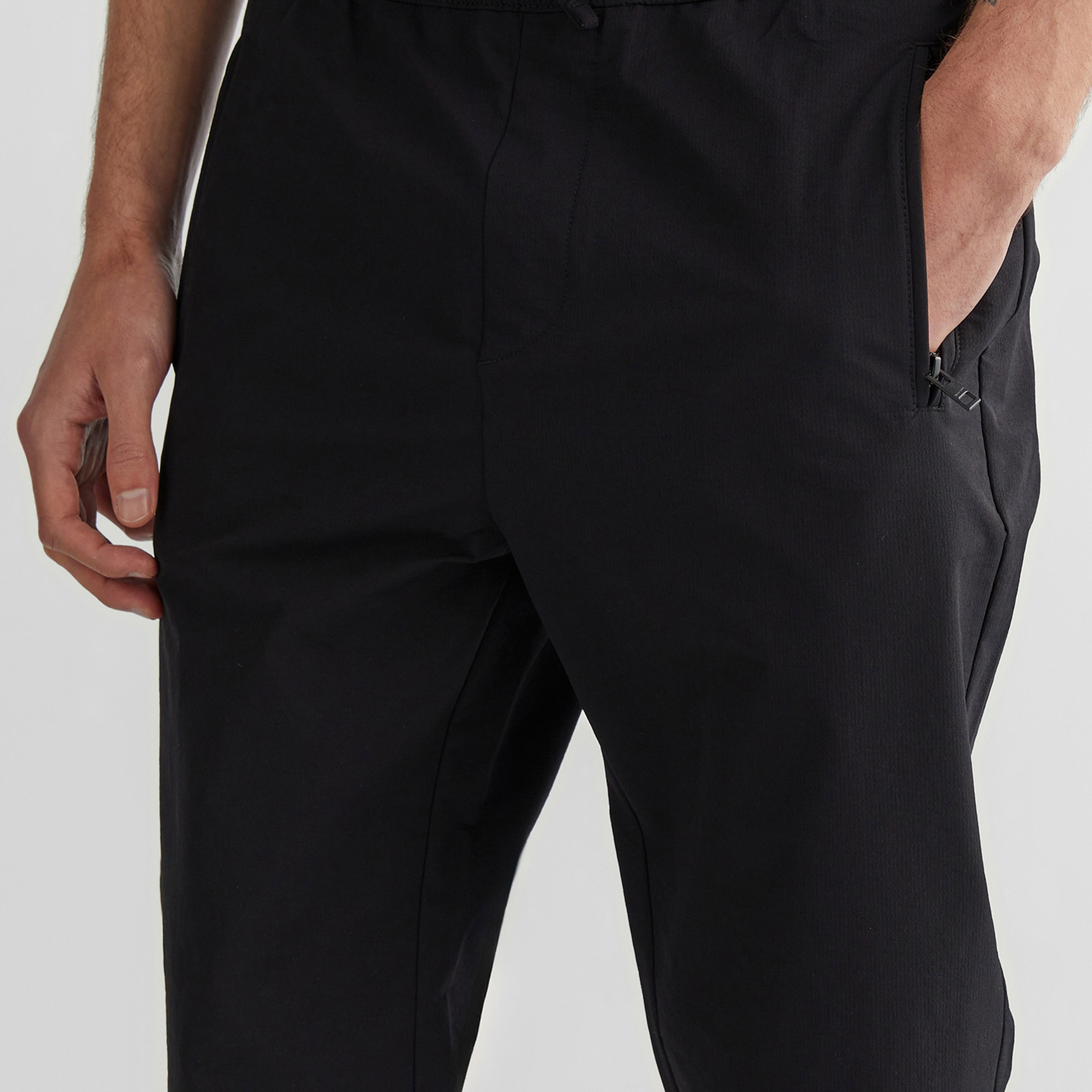 GANT Erkek Siyah Regular Fit Jogger Pantolon