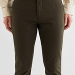 GANT Erkek Yeşil Regular Fit Ekose Pantolon