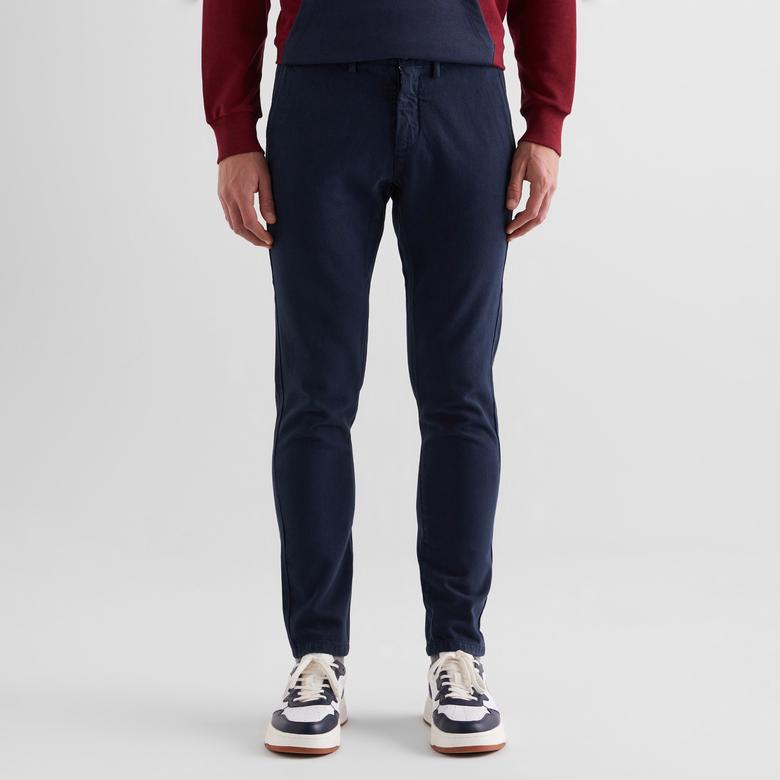 GANT Erkek Lacivert Regular Fit Pantolon