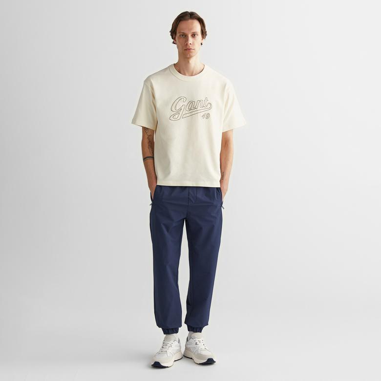 GANT Erkek Lacivert Regular Fit Jogger Pantolon