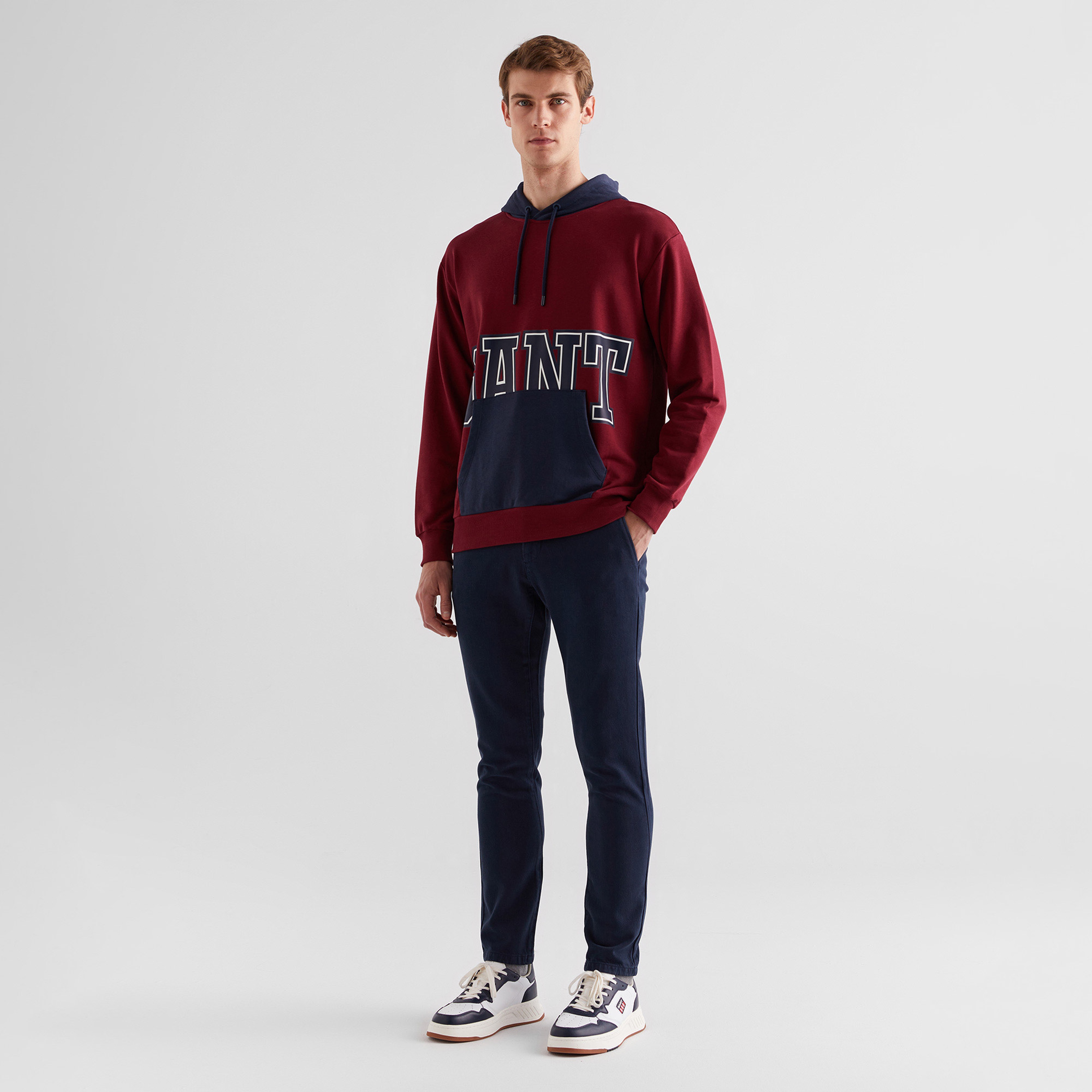 GANT Erkek Lacivert Regular Fit Pantolon