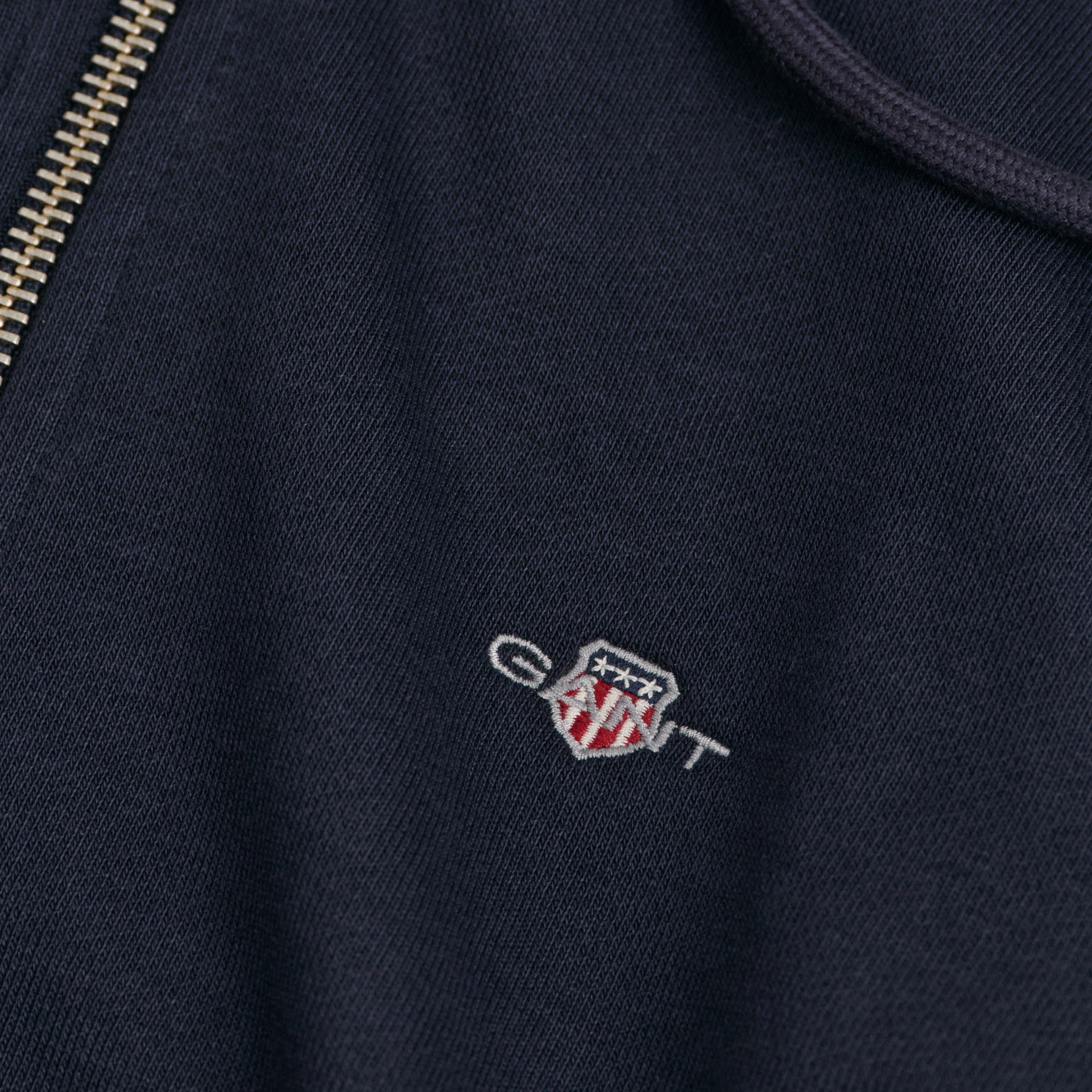 GANT Kadın Lacivert Relaxed Fit Kapüşonlu Sweatshirt
