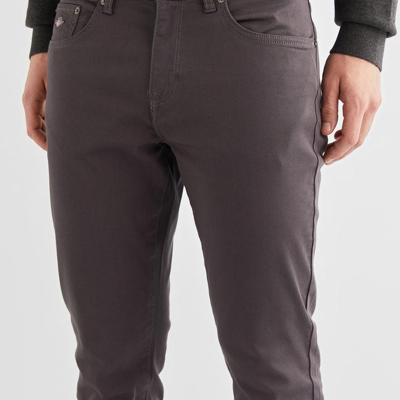 GANT Erkek Gri Slim Fit Pantolon