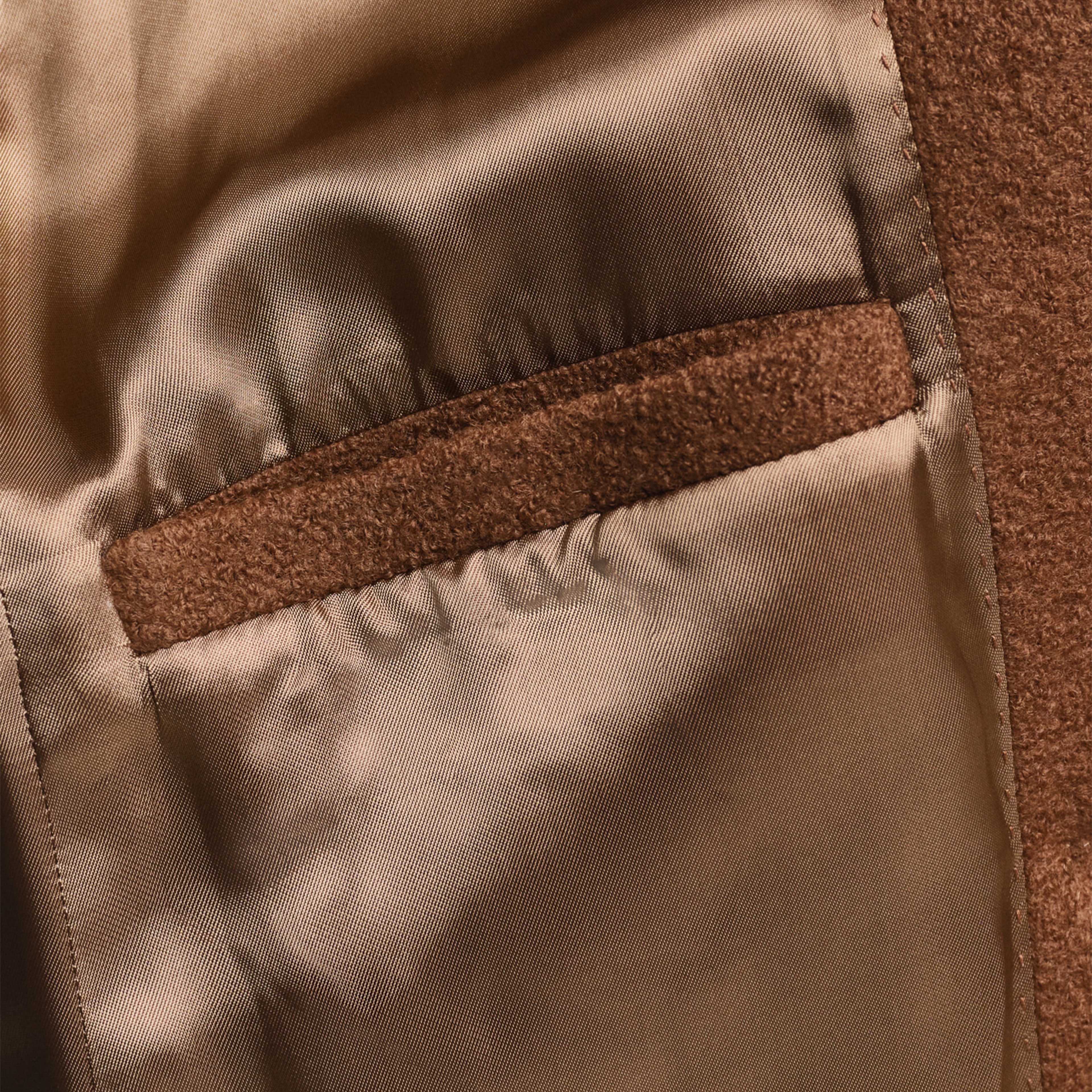 GANT Kadın Kahverengi Klasik Yaka Palto