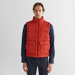 GANT Erkek Bordo Regular Fit Fermuarlı Yelek