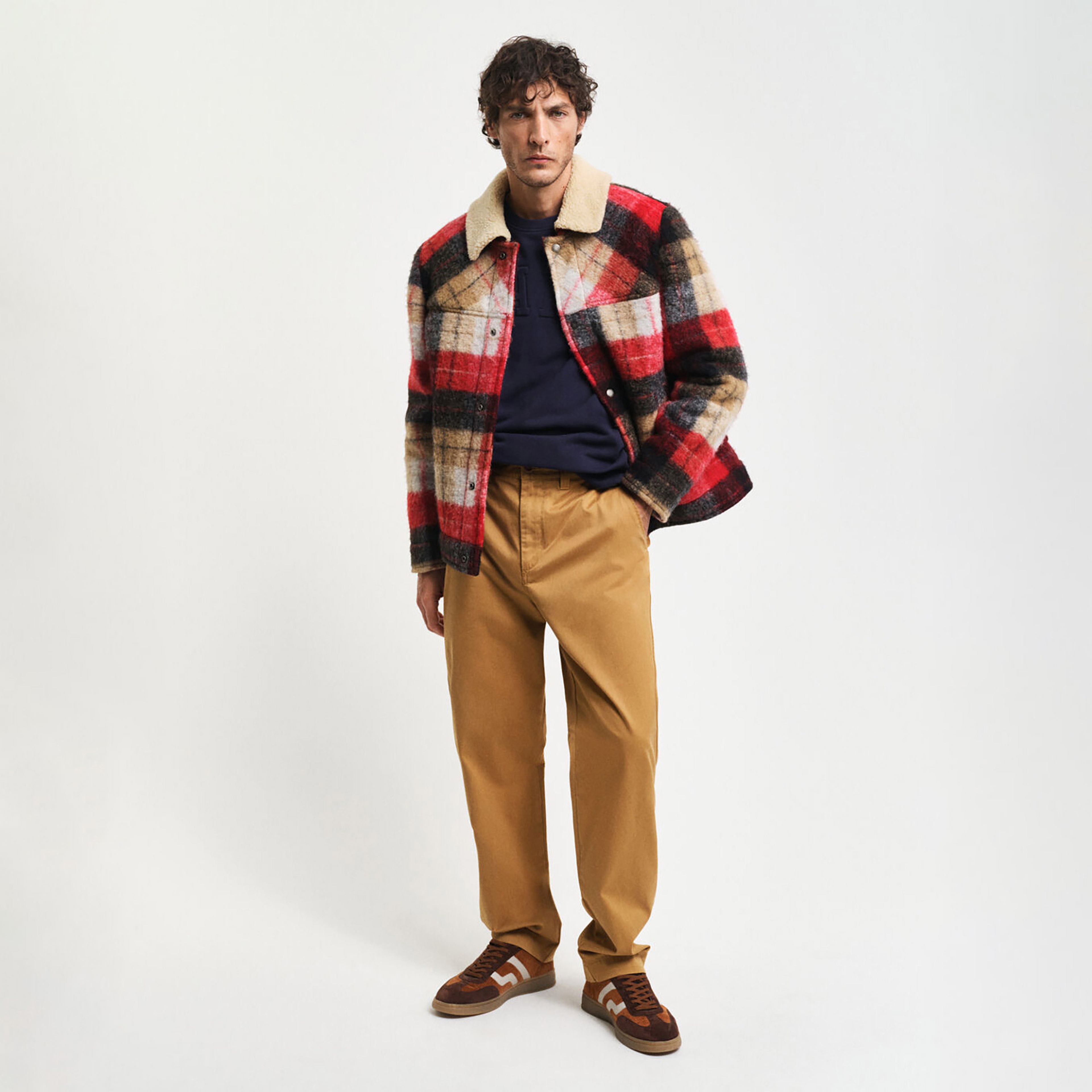 GANT Erkek Bej Regular Fit Pantolon