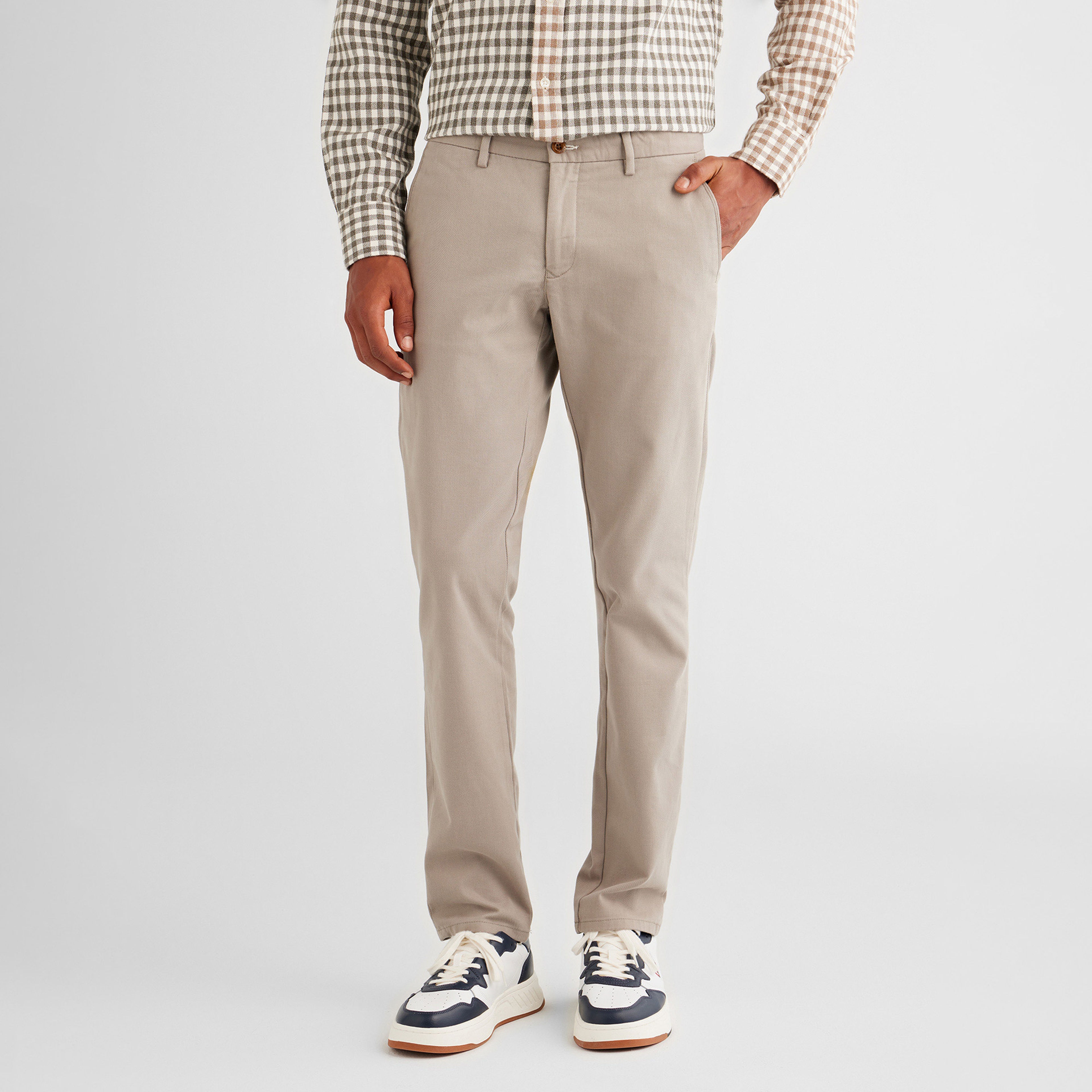 GANT Erkek Gri Slim Fit Pantolon
