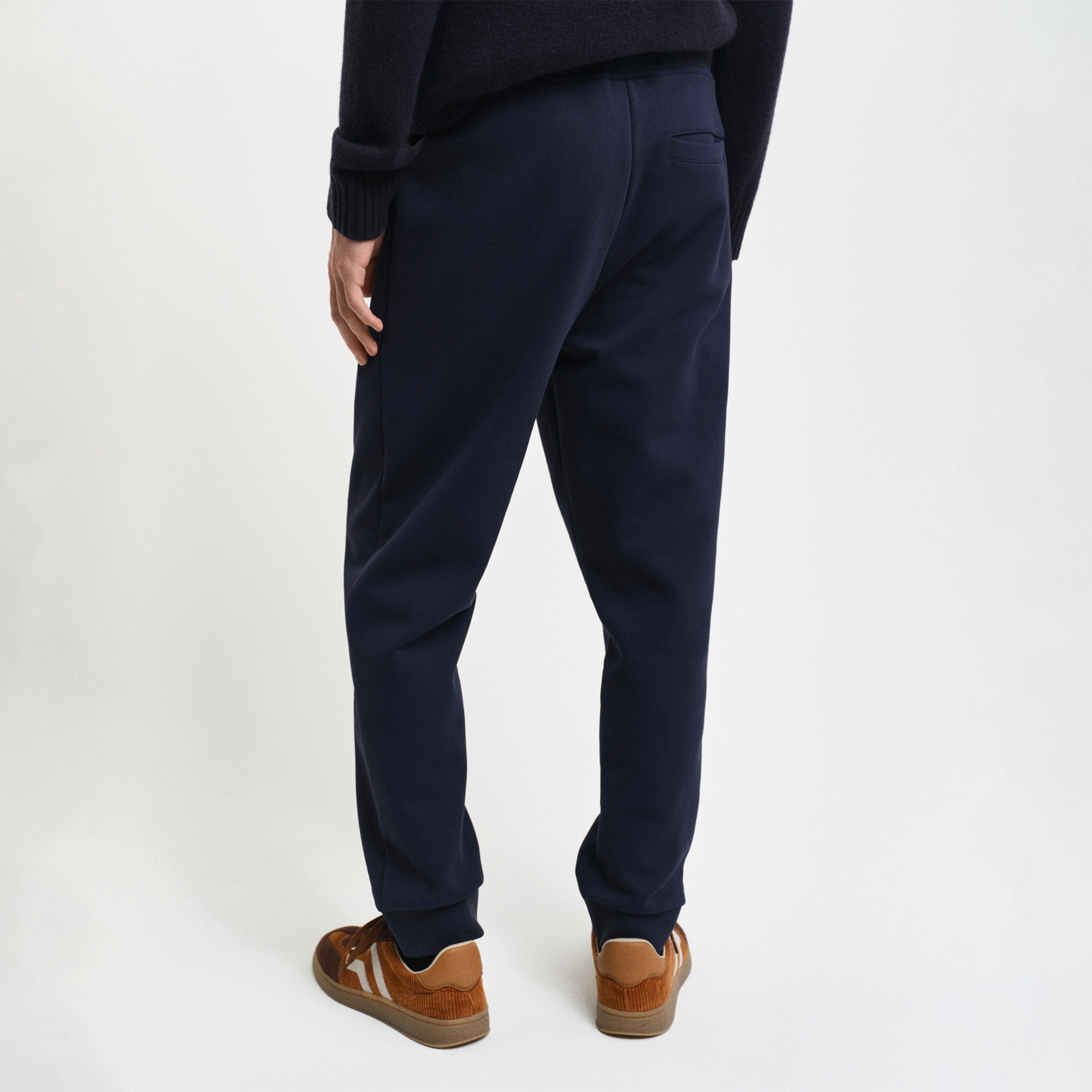 GANT Erkek Lacivert Regular Fit Logolu Eşofman Altı