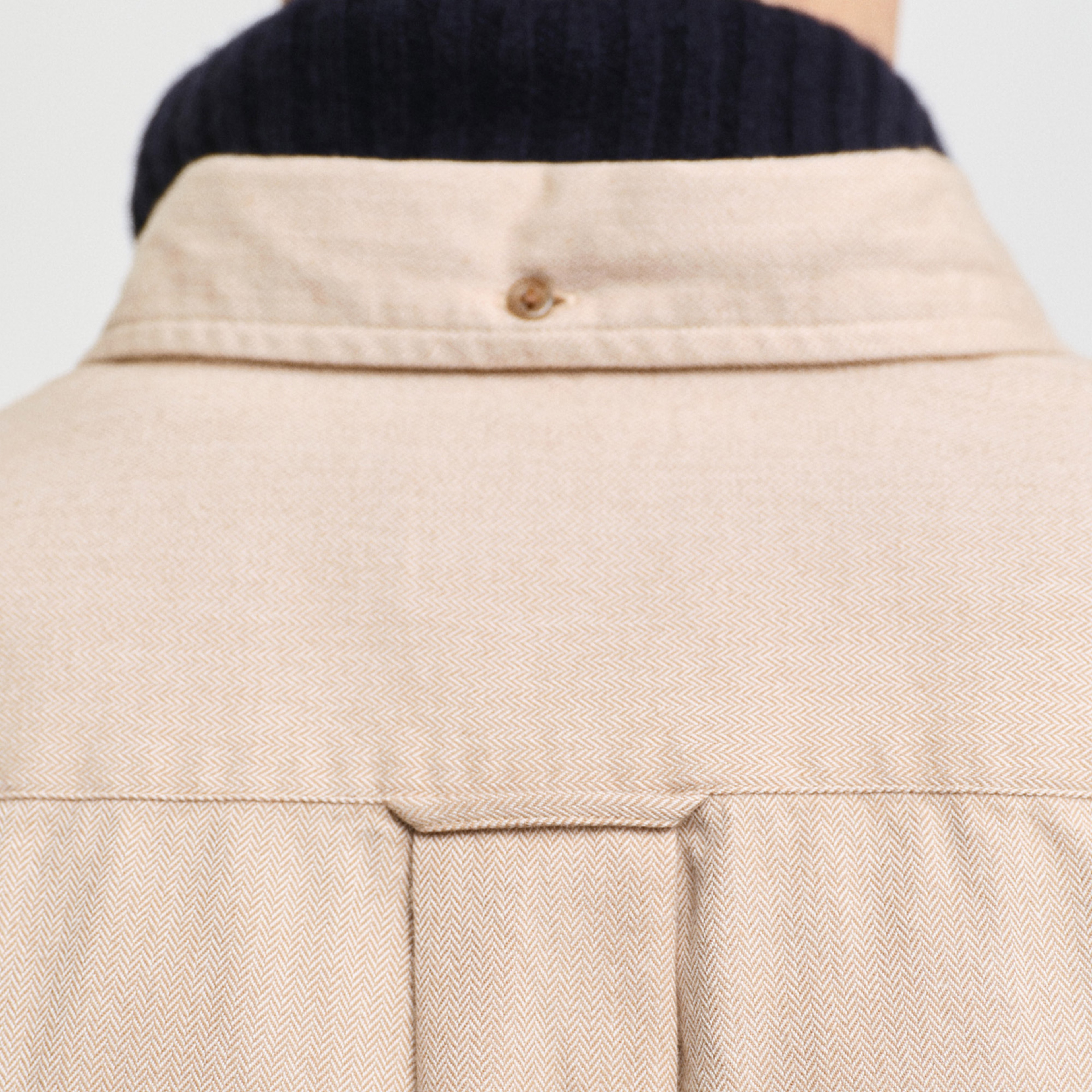 GANT Erkek Bej Regular Fit Düğmeli Yaka Gömlek