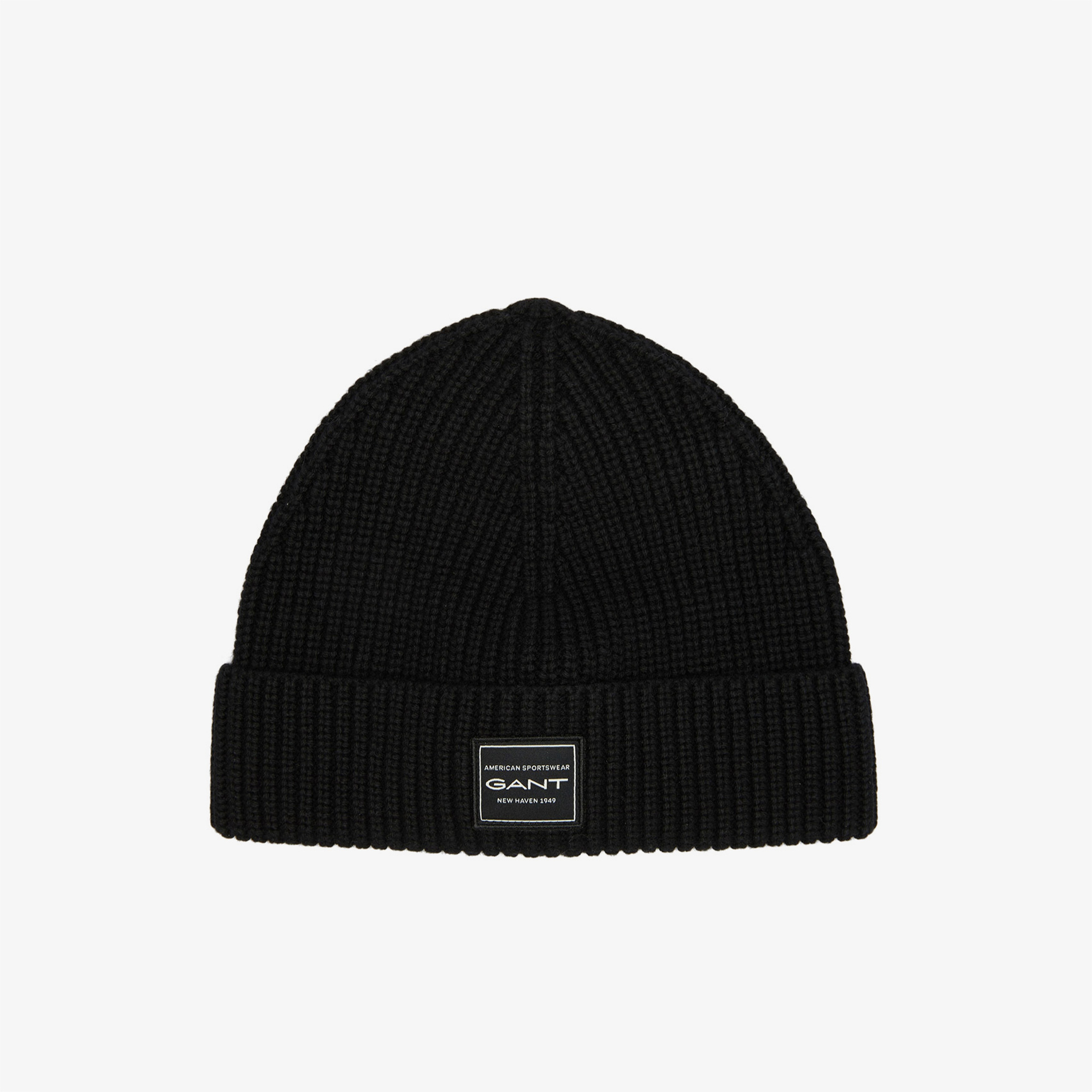 GANT Unisex Siyah Logolu Bere