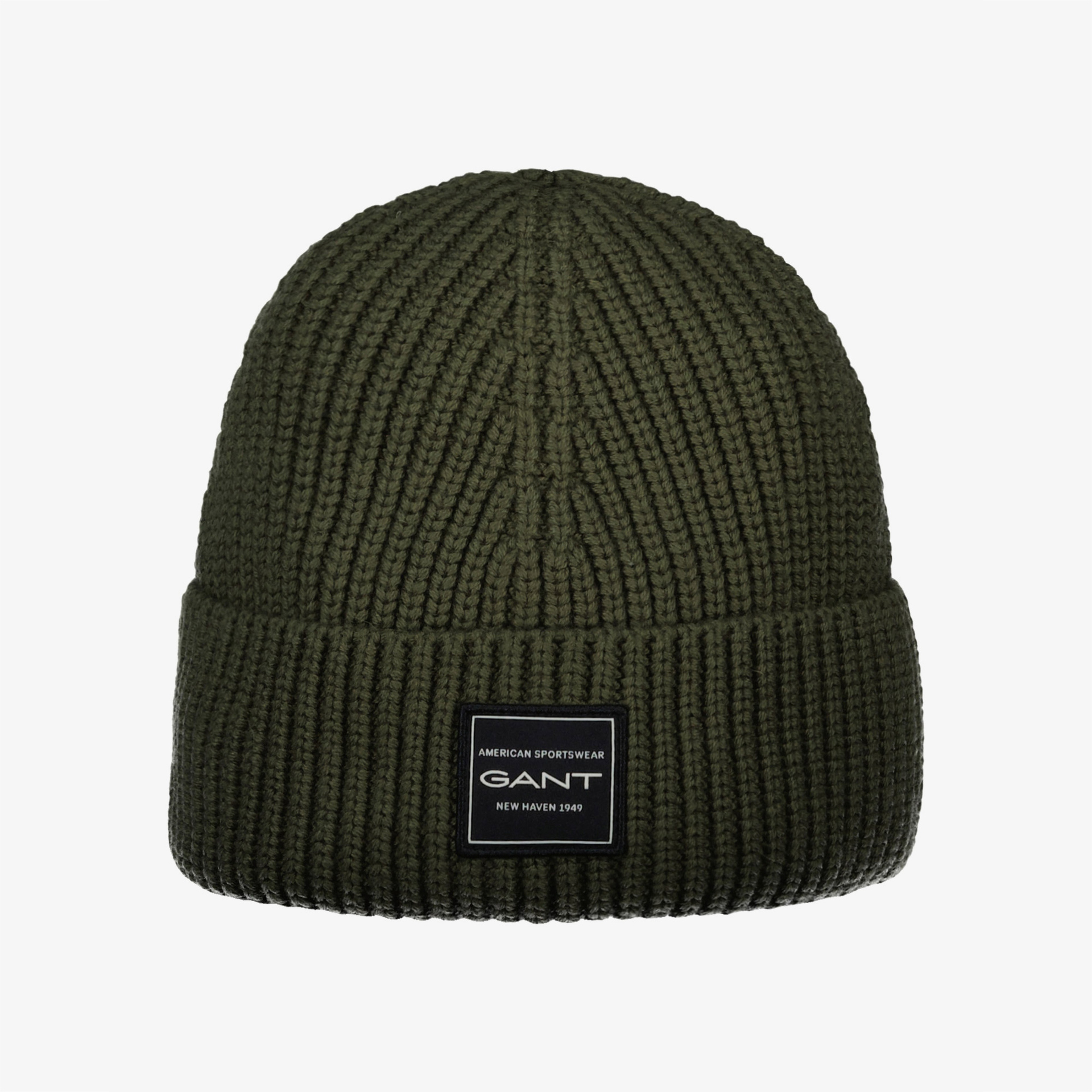 GANT Unisex Yeşil Logolu Bere