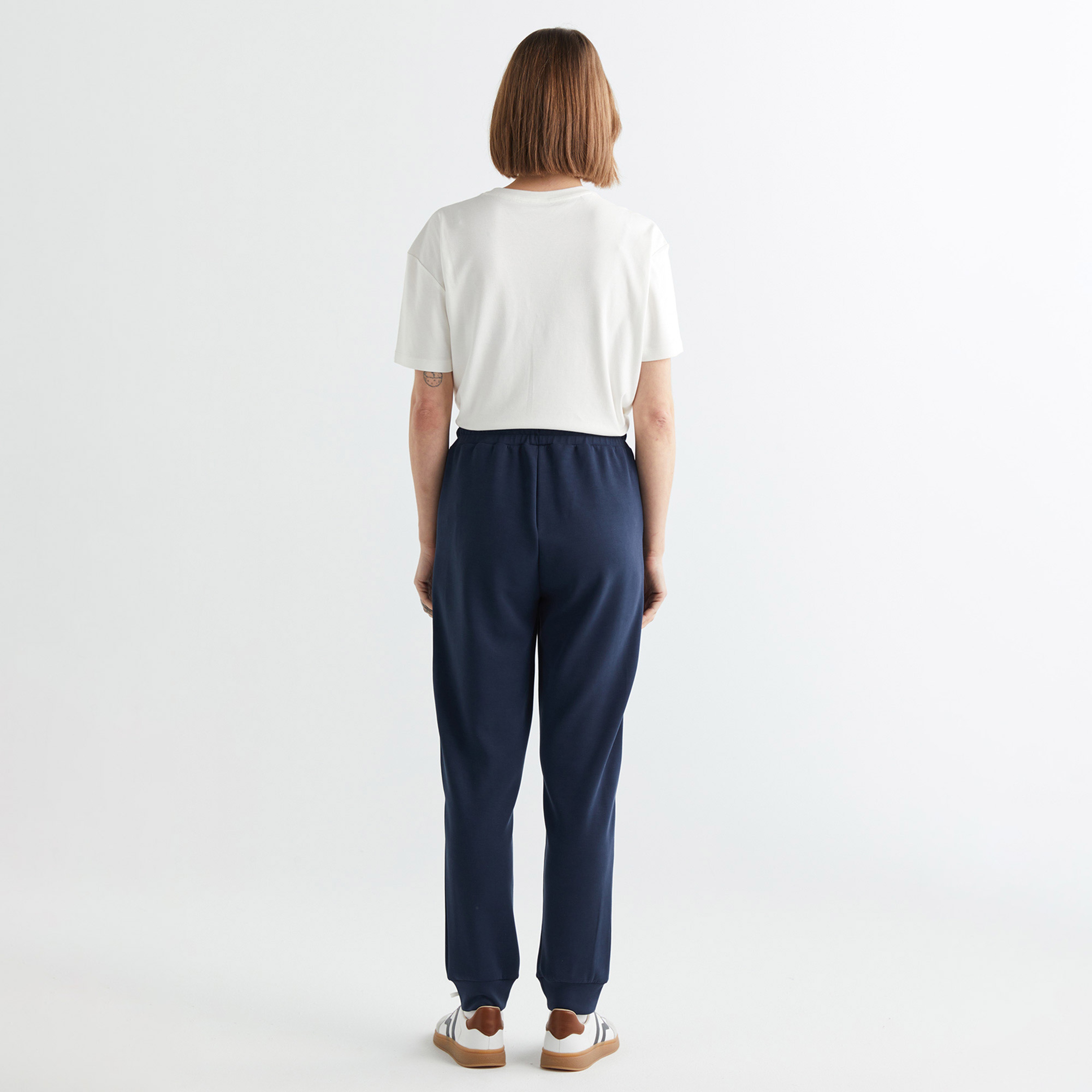 GANT Kadın Lacivert Regular Fit Eşofman Altı