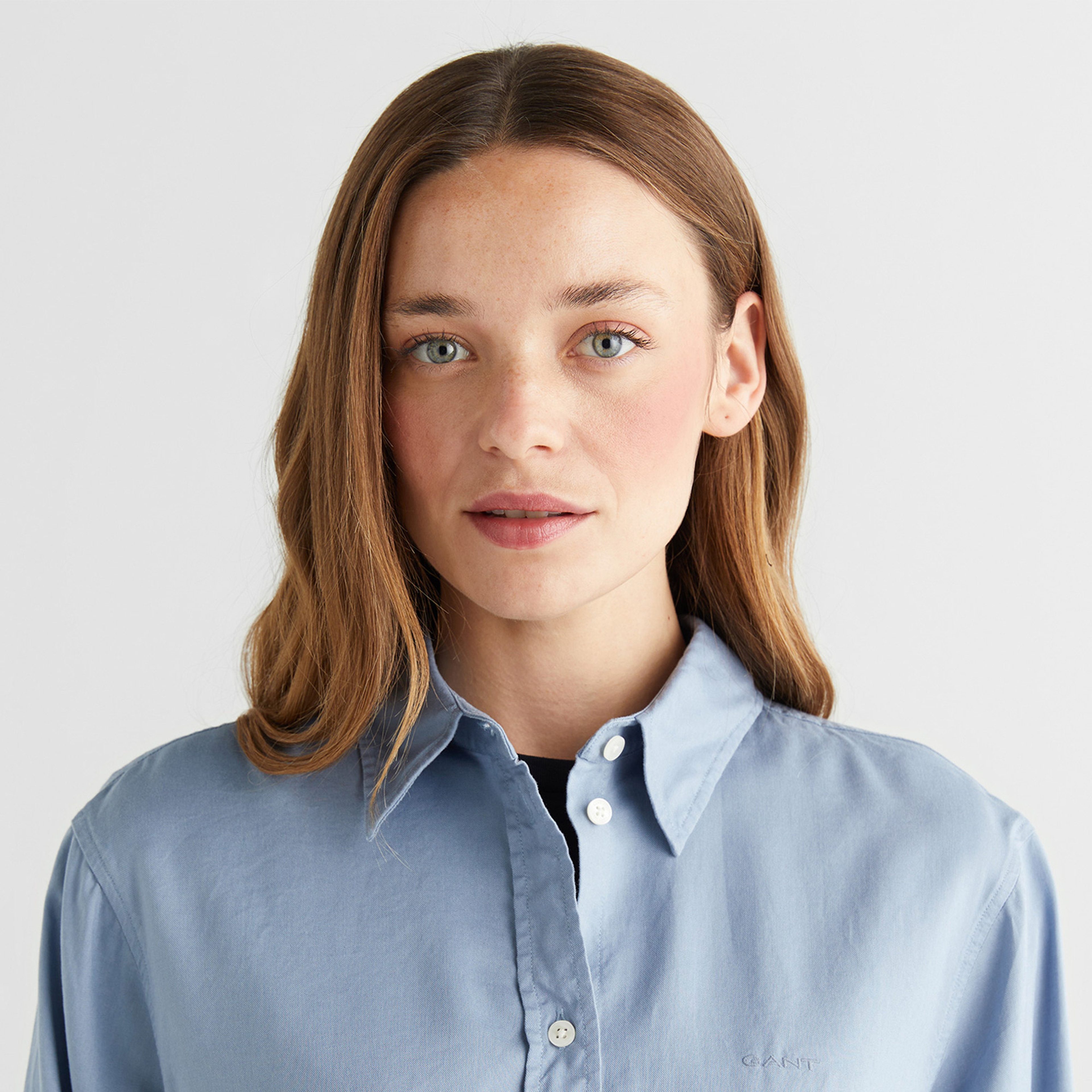 GANT Kadın Mavi Gömlek