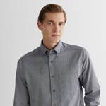 GANT Erkek Lacivert Regular Fit Düğmeli Yaka Gömlek